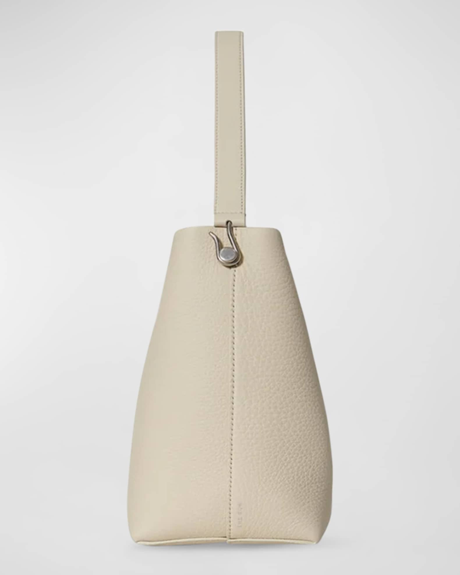 Hook Small N S Tote Gold in Lux Grained Calfskin
