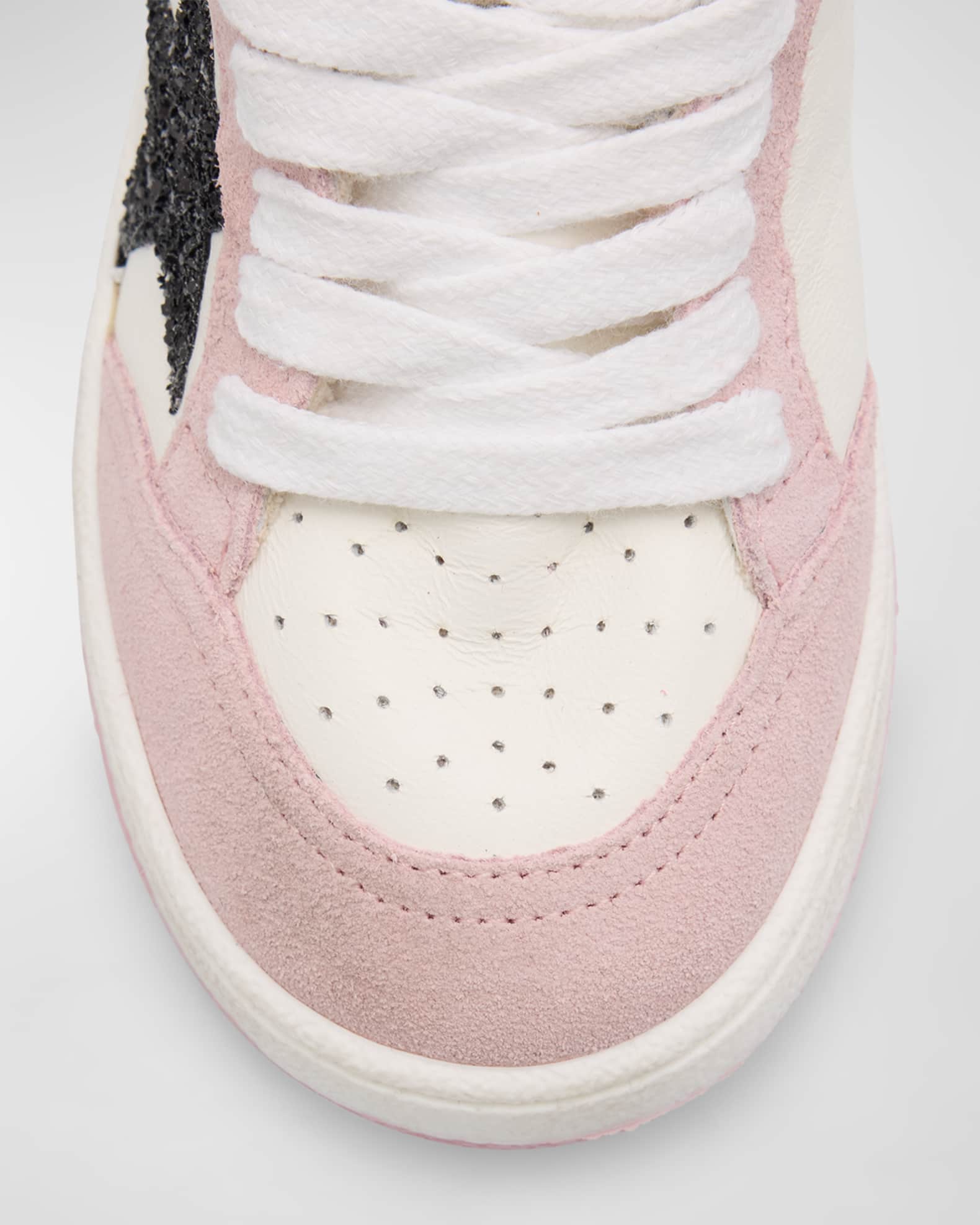 ★Golden Goose★ボールスター スニーカー ピンクスター Golden Goose Ballstar pink suede w black glitter star