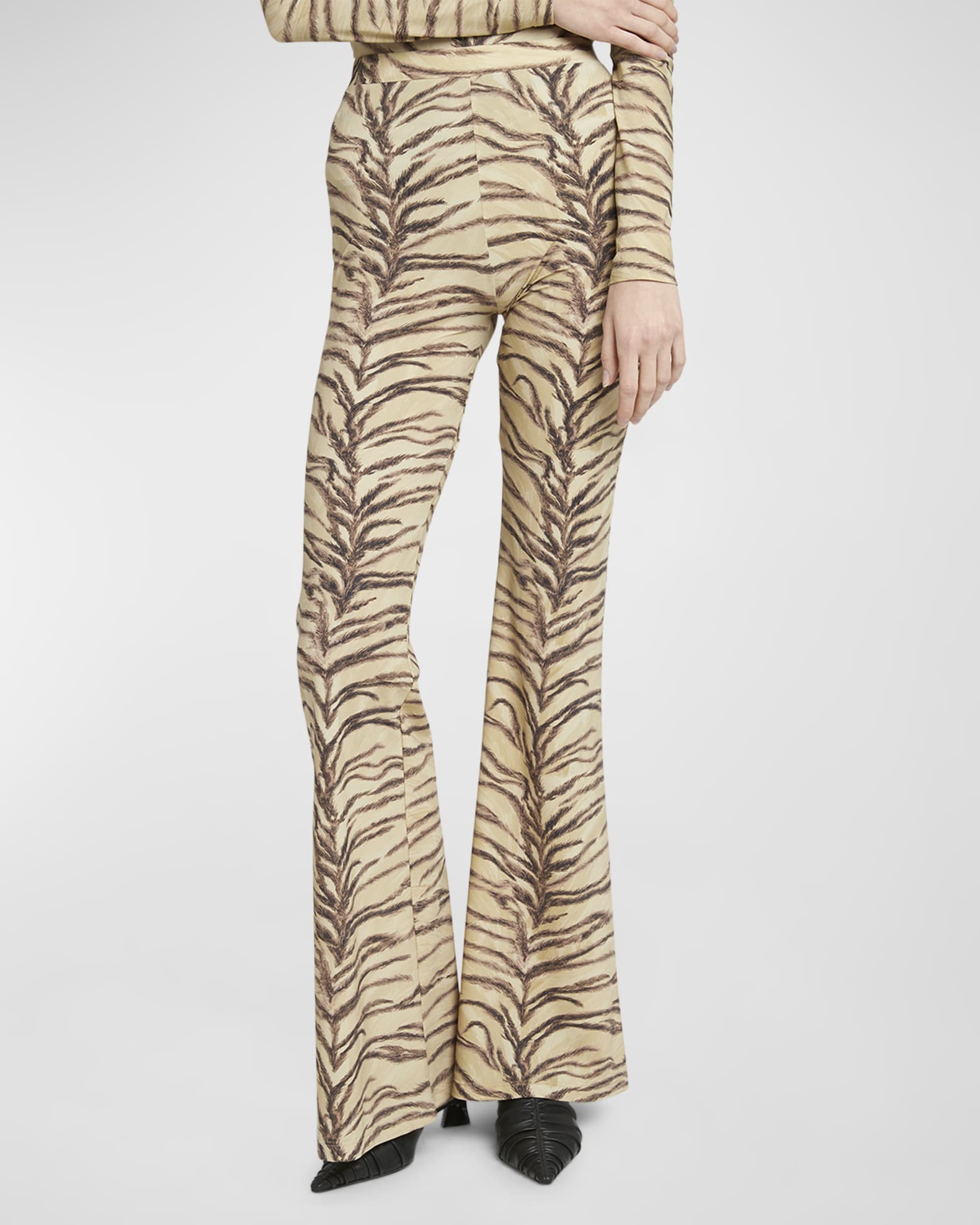 Vmamira Mw Flared Pant Tigers Eye
