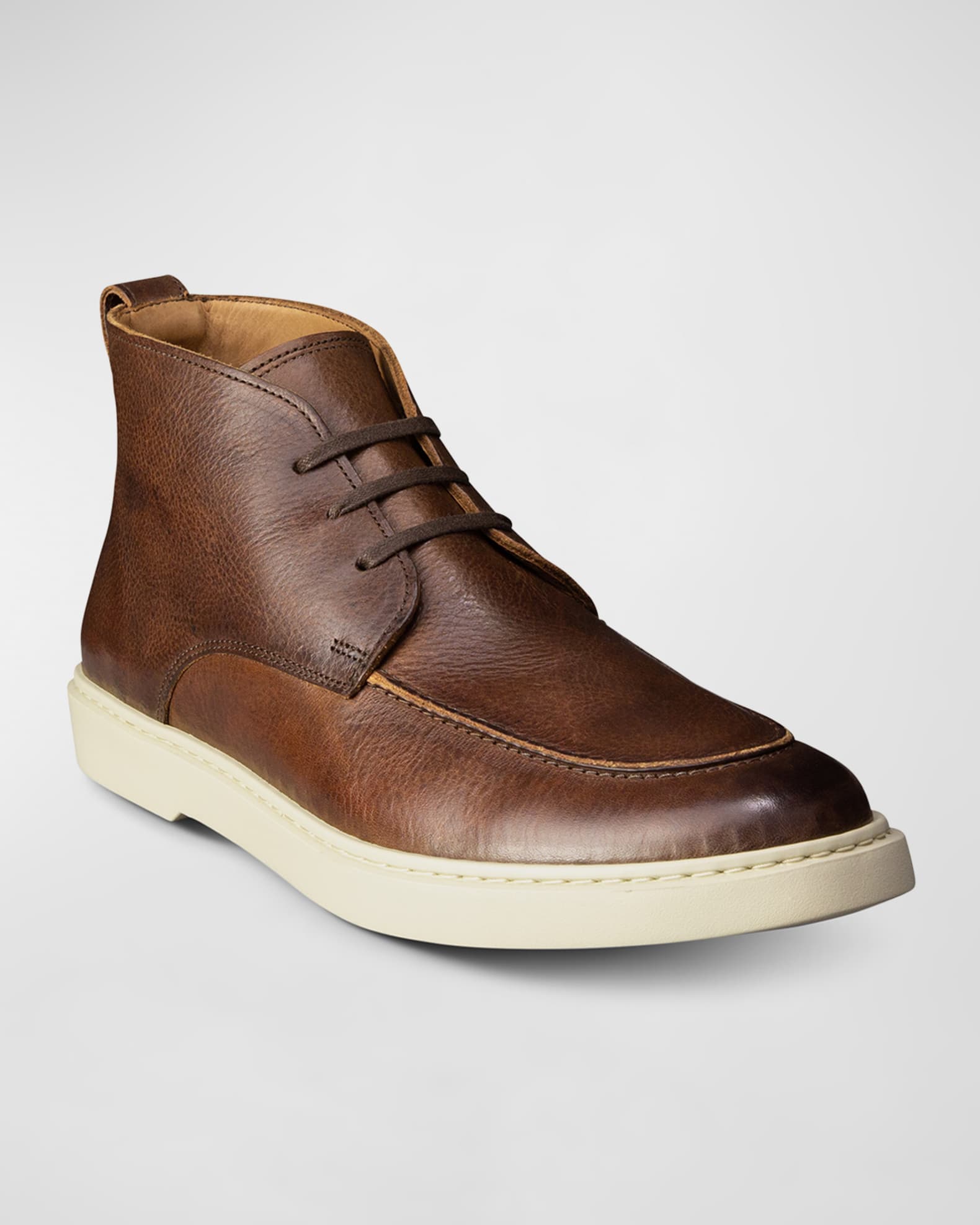 Men's Hunter Leather Chukka Sneakers 1