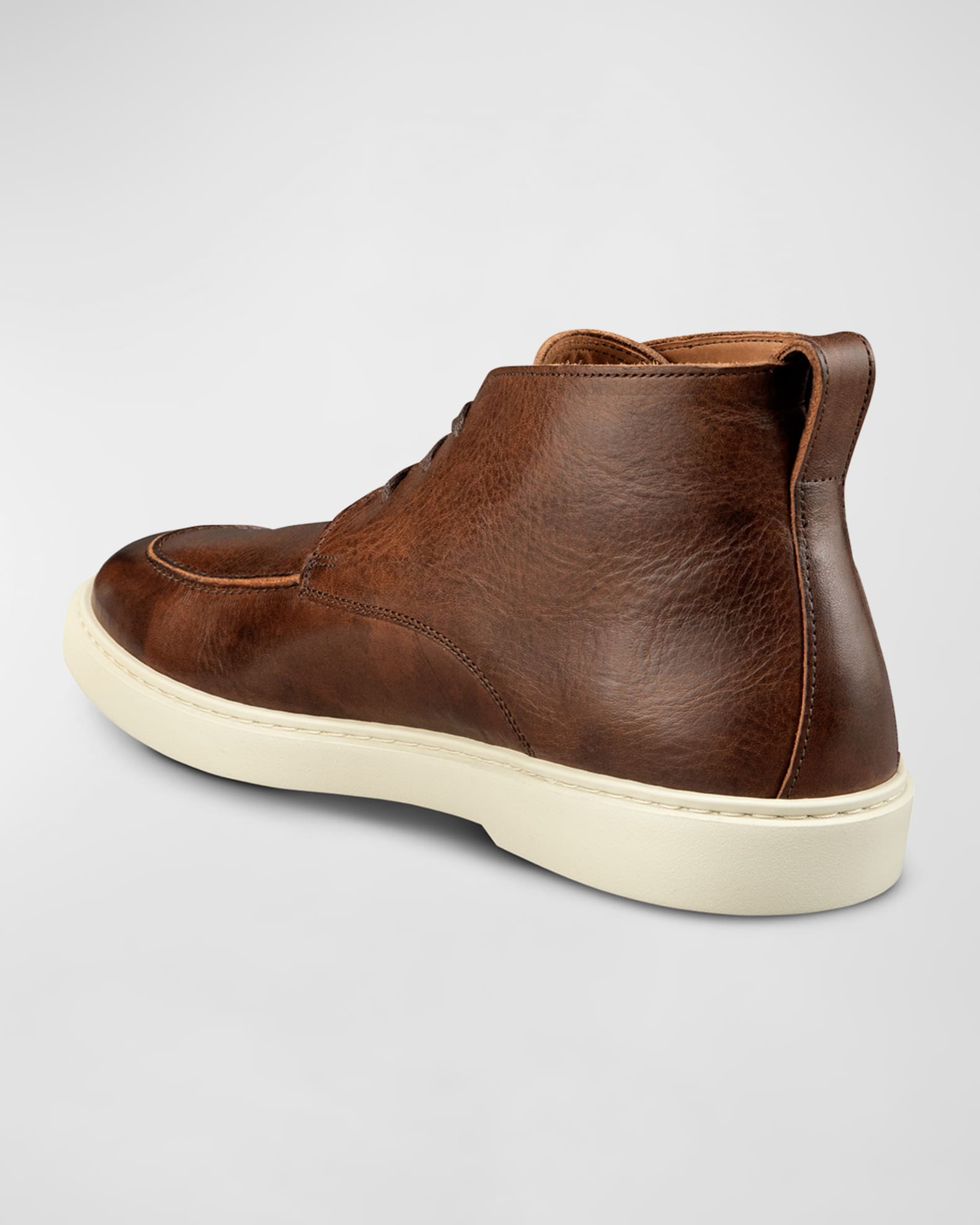 Allen Edmonds Men s Harris Chukka Leather Boots Mens 8.5 Brown