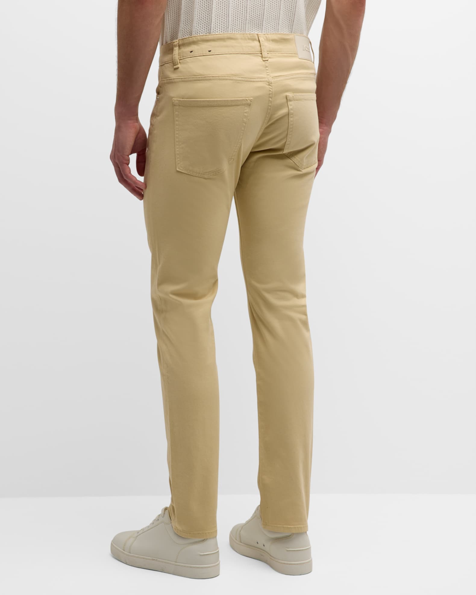 BOSS Men's Slim Cotton Five-Pocket Pants | Neiman Marcus
