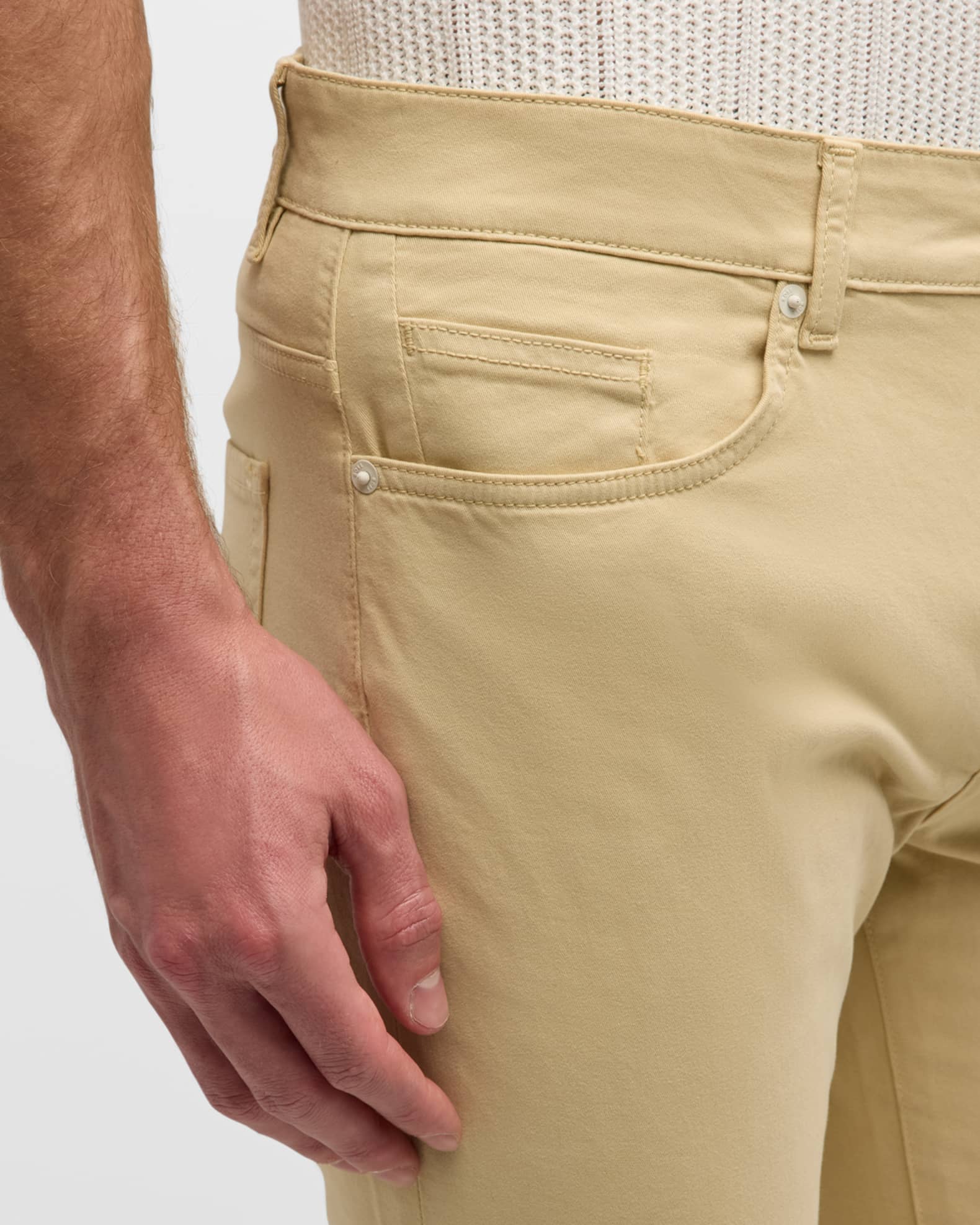 BOSS Men's Slim Cotton Five-Pocket Pants | Neiman Marcus