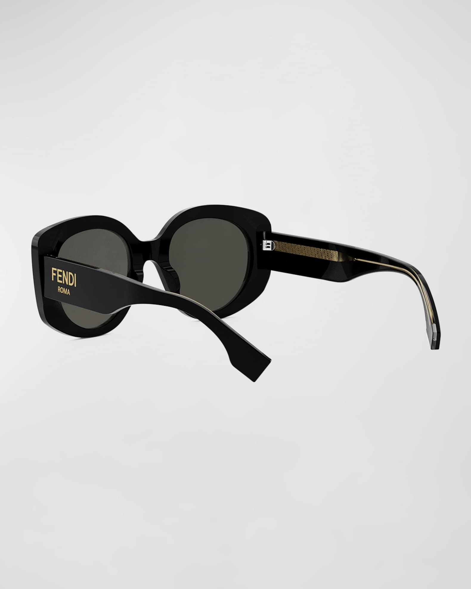 Fendi Roma Acetate Round Sunglasses  1