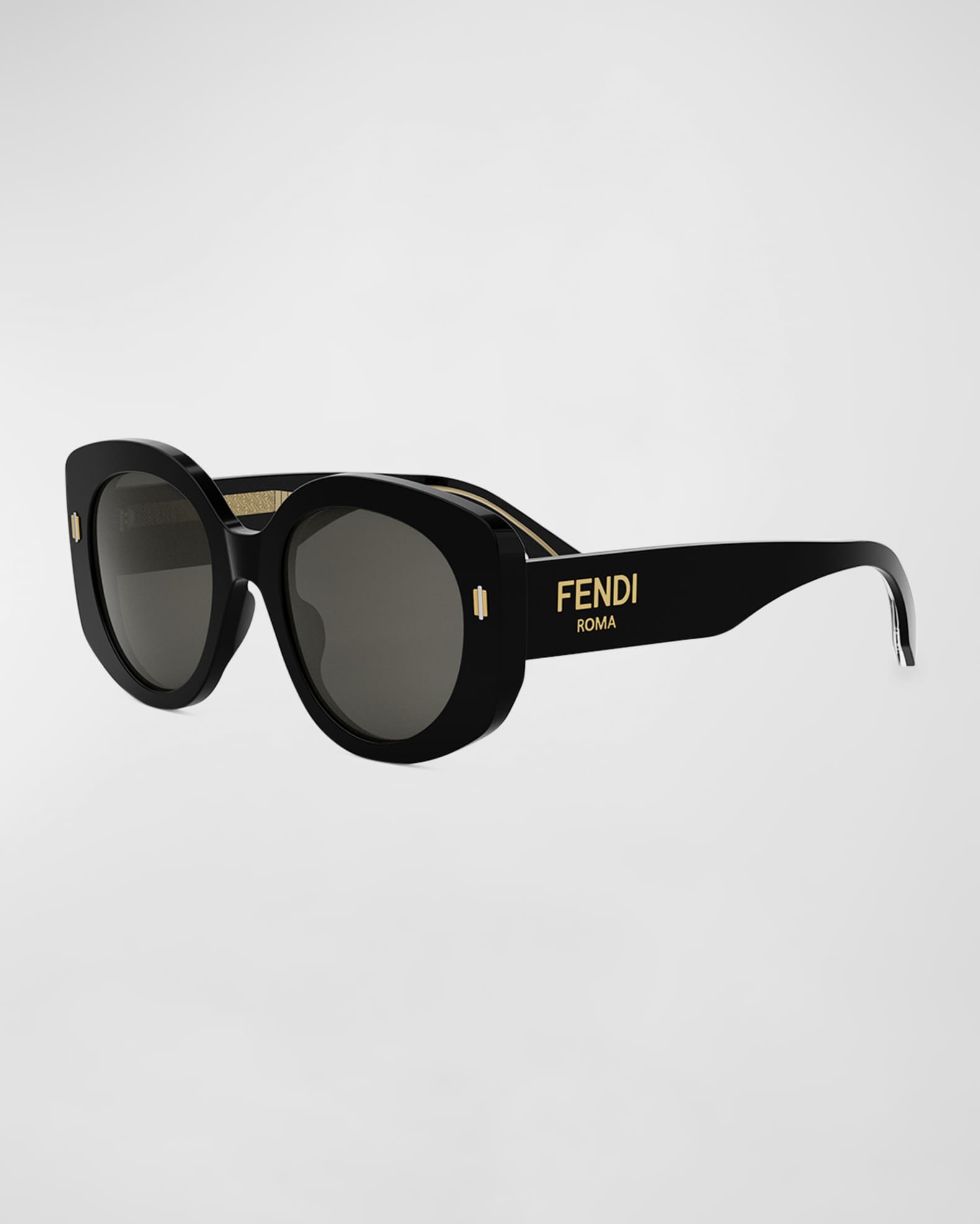 Fendi Roma Acetate Round Sunglasses  0