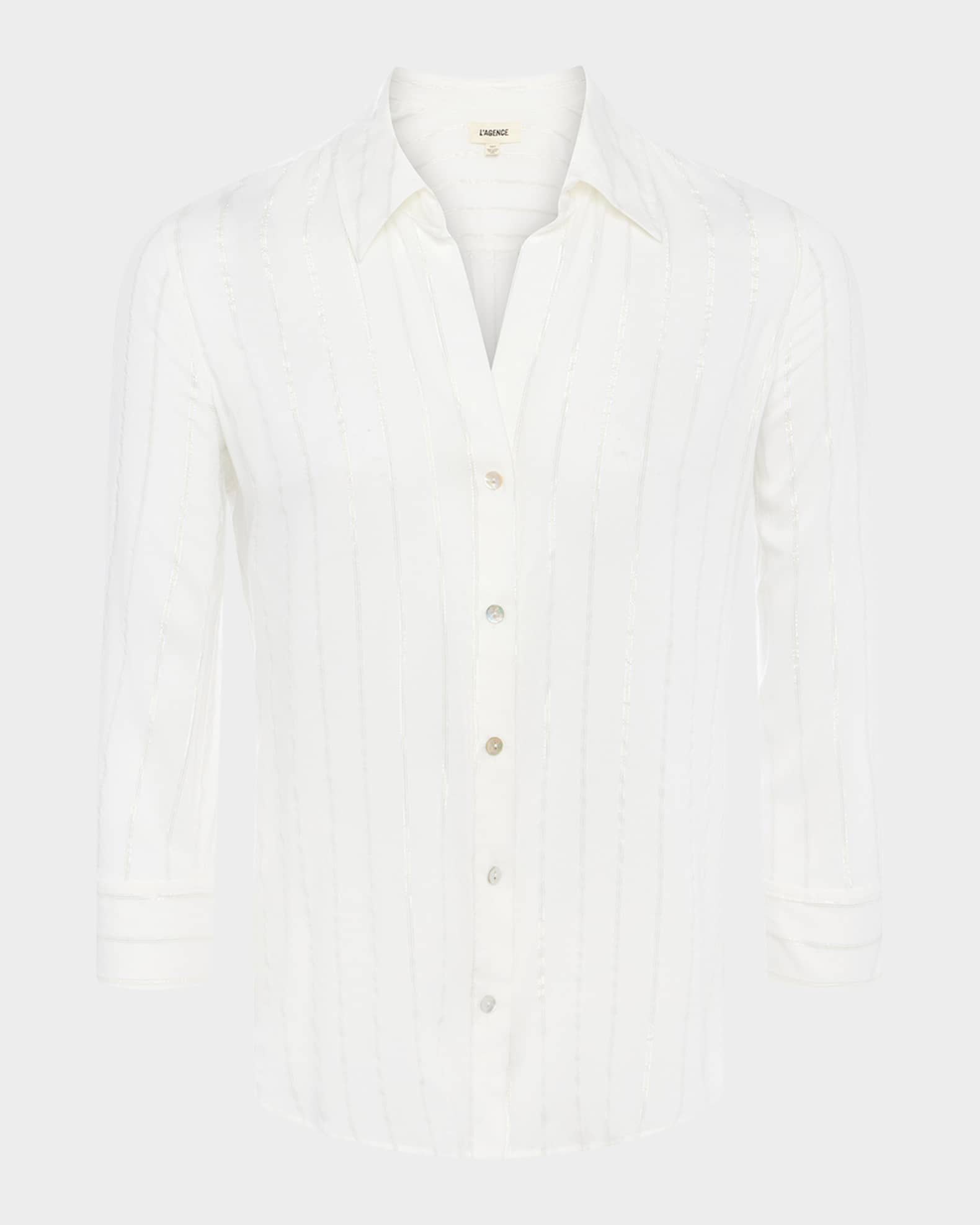 L'Agence - Candy Stripe Shirt