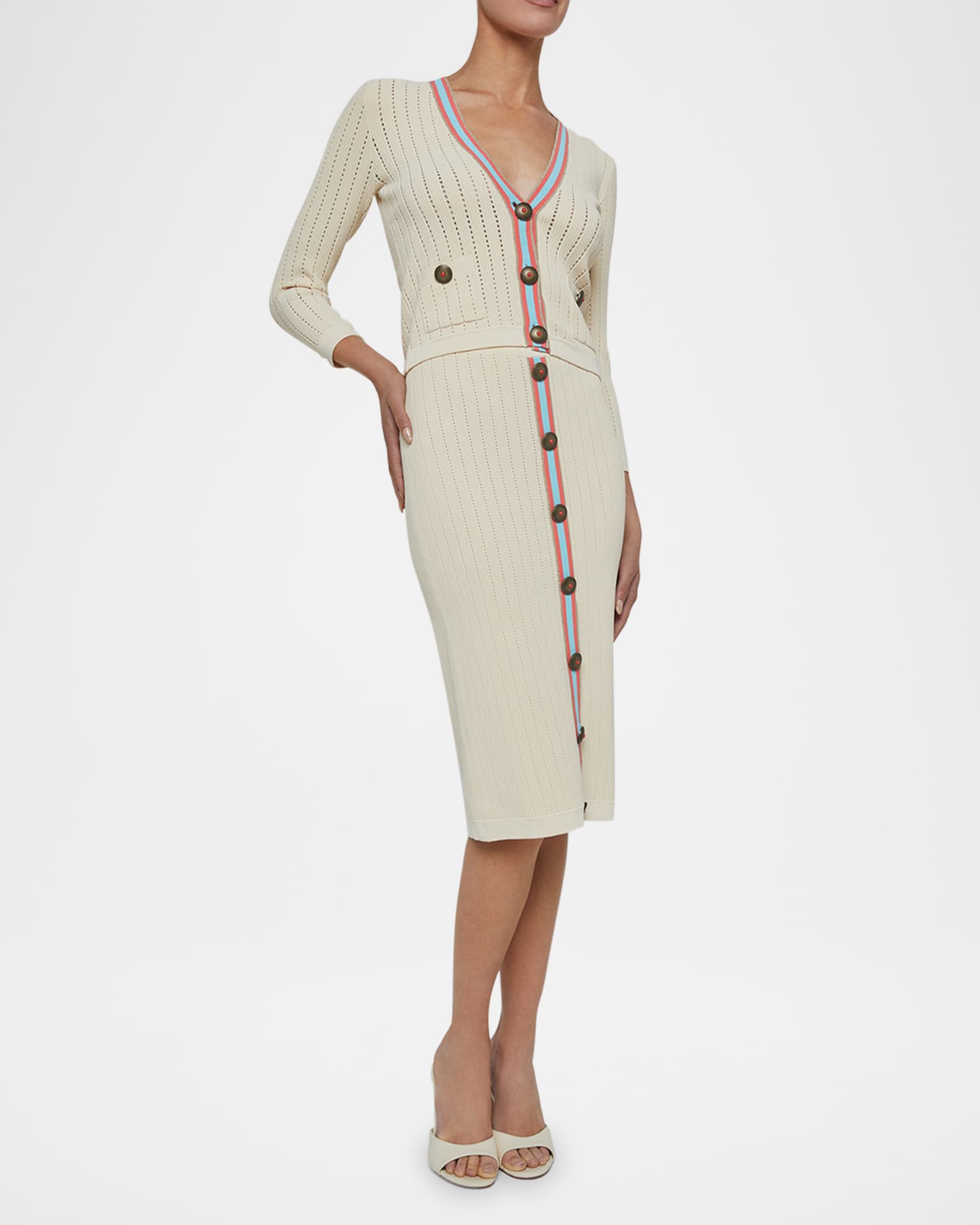 Irvin Pointelle Cardigan