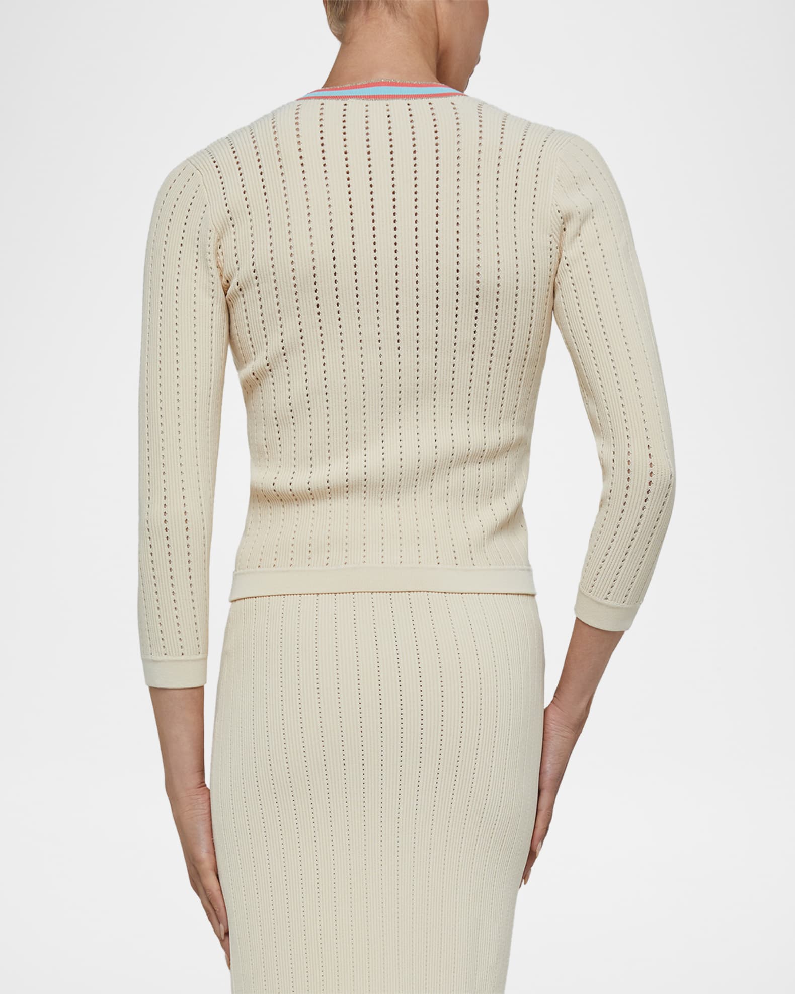 Irvin Pointelle Cardigan