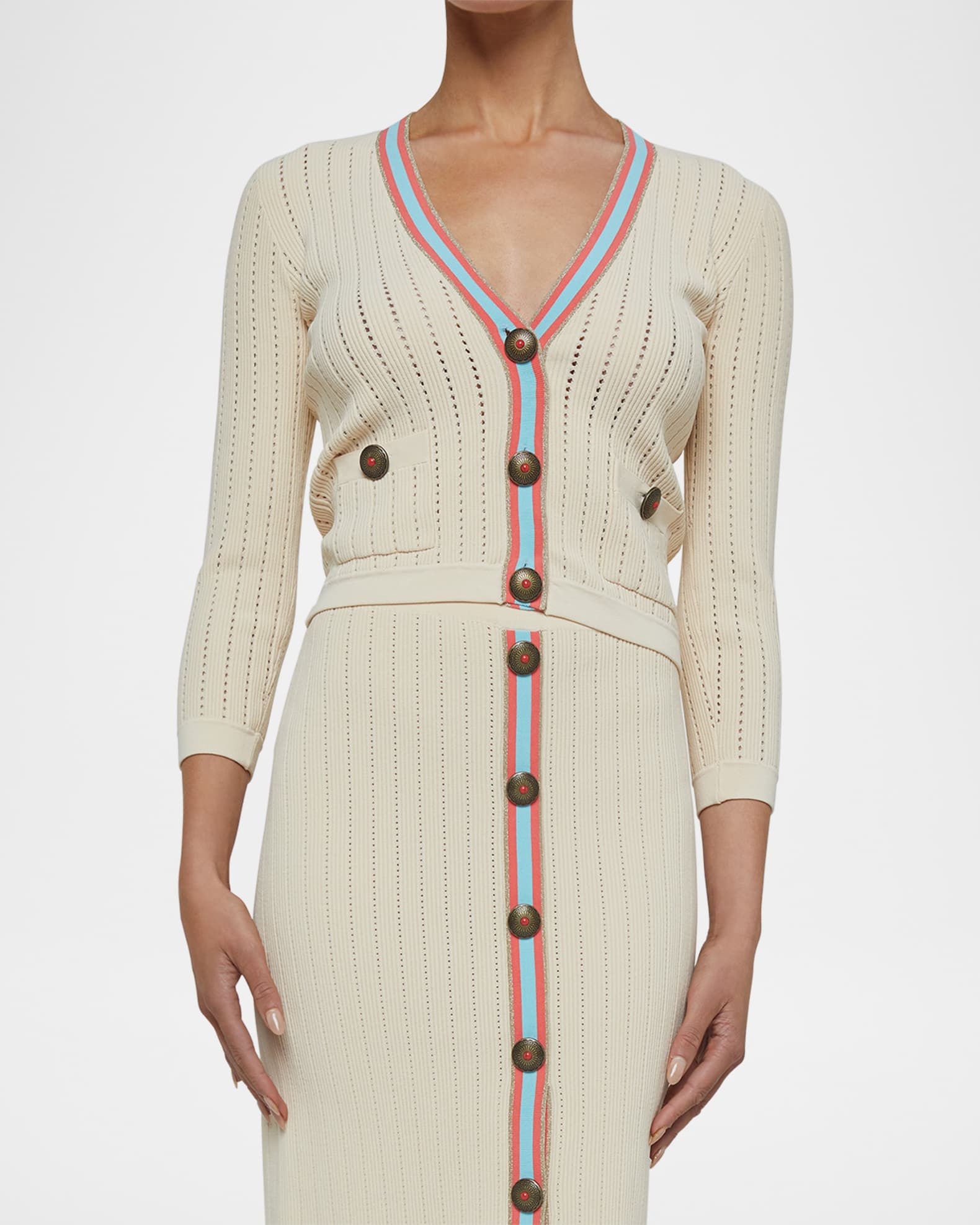 Irvin Pointelle Cardigan