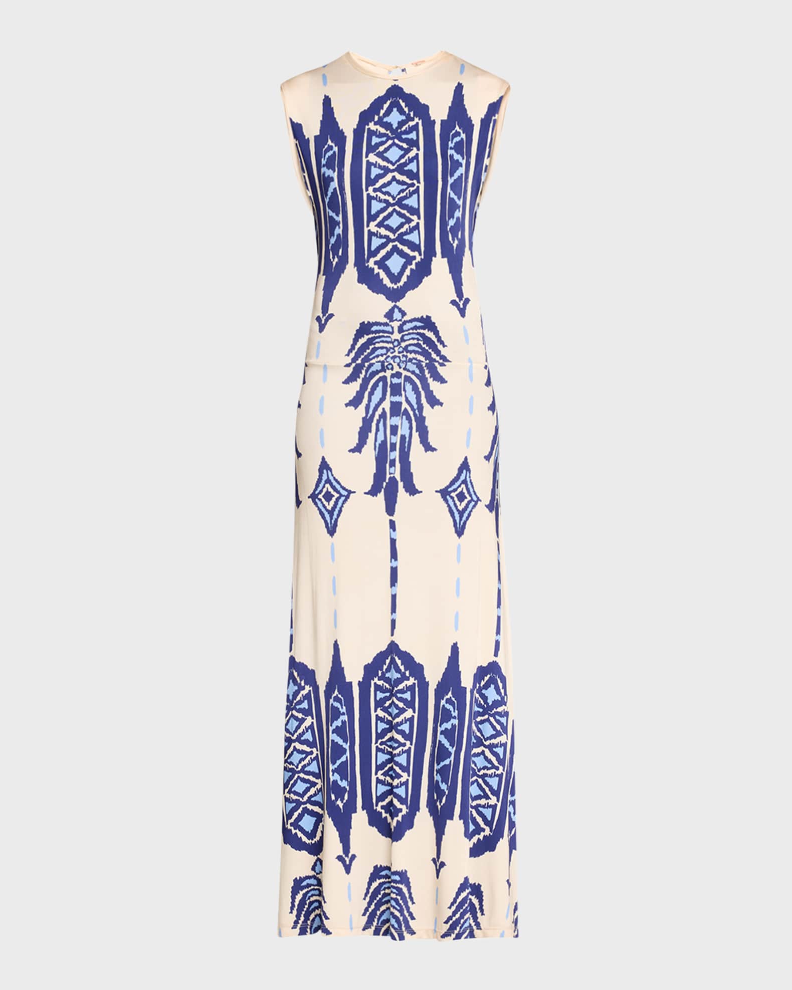 Cardinal Direction Printed Jersey Dress 0