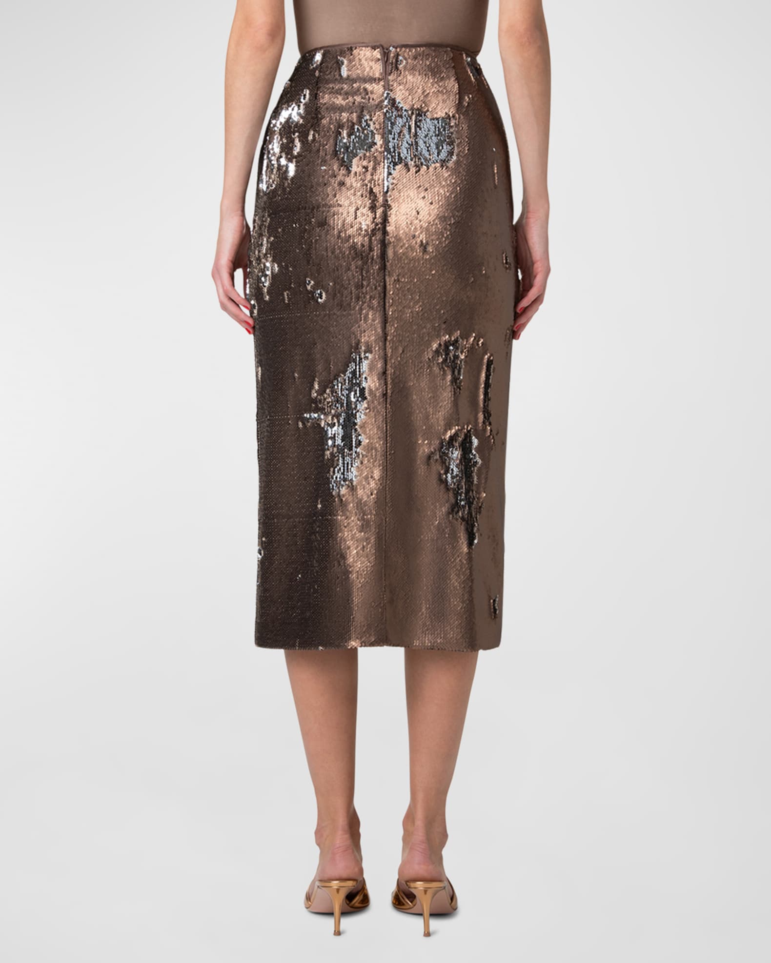 Colorful sequin pencil skirt outlet