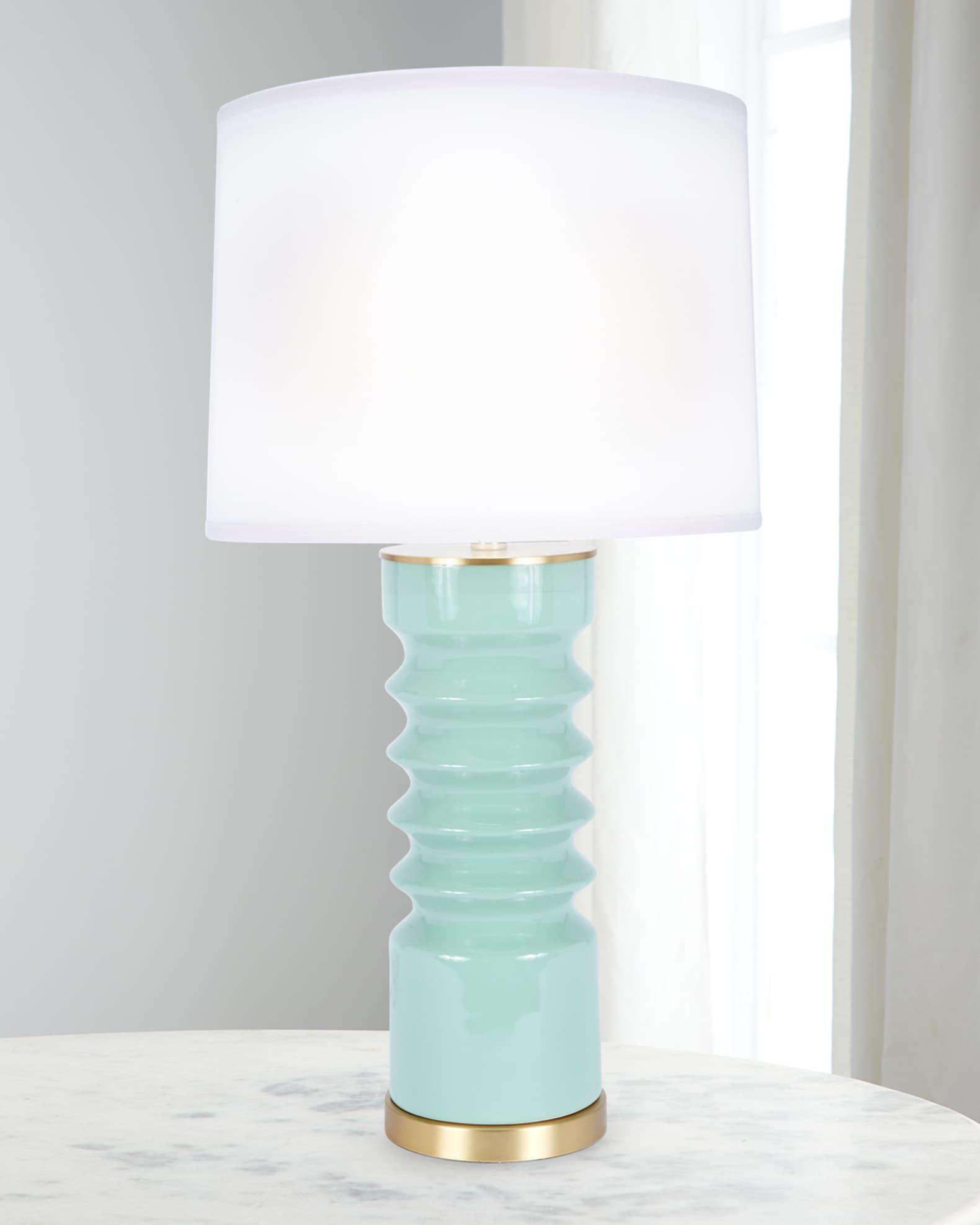 Celadon green table lamps on sale