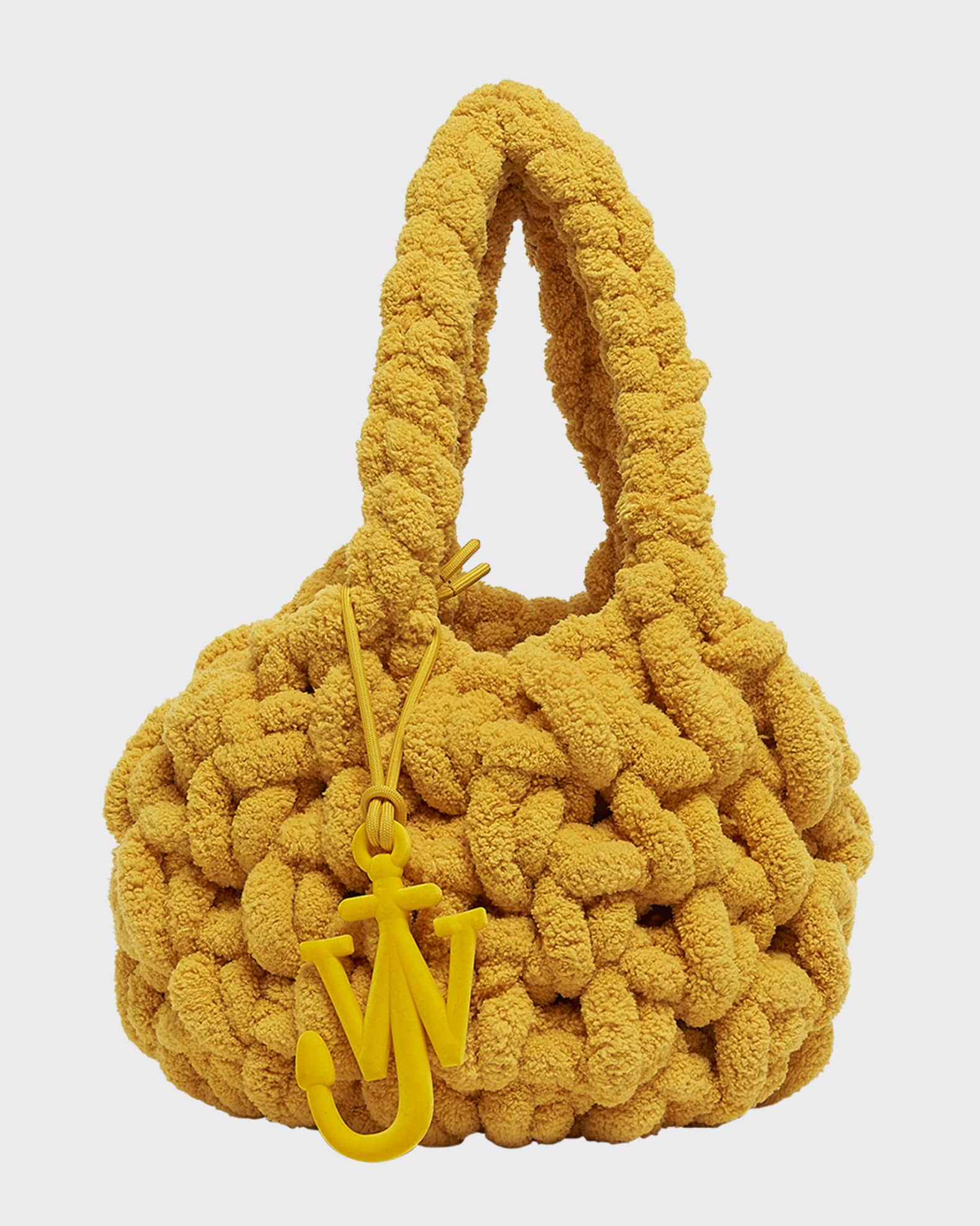 JW Anderson Blanket Small Chunky Yarn Shoulder Bag Neiman Marcus