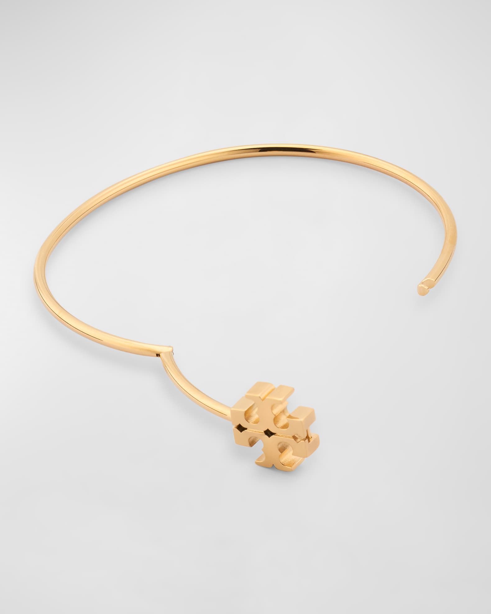 Tory Burch Eleanor Hinged Cuff Bracelet | Neiman Marcus