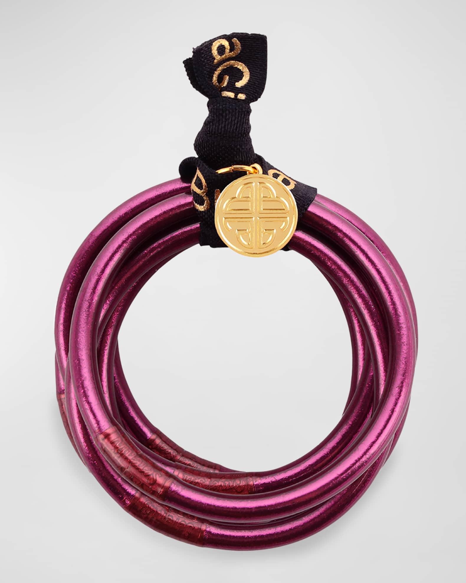 BuDhaGirl Amethyst All Weather Bangles | Neiman Marcus