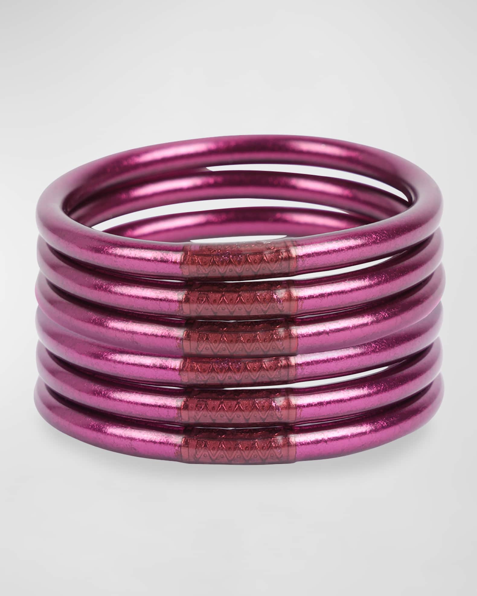 BuDhaGirl Amethyst All Weather Bangles Neiman Marcus