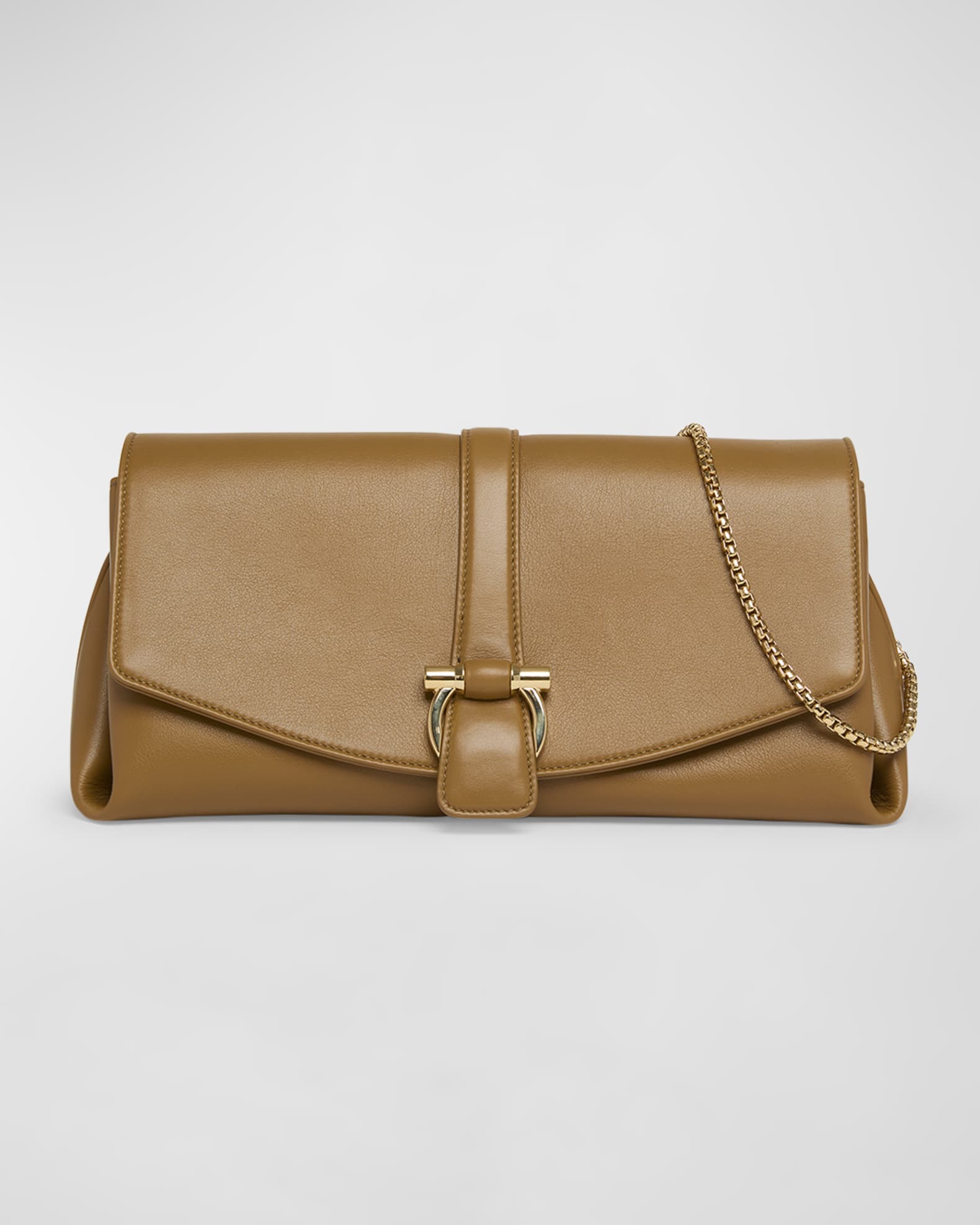 Ferragamo F Show Medium Flap Shoulder Bag Neiman Marcus