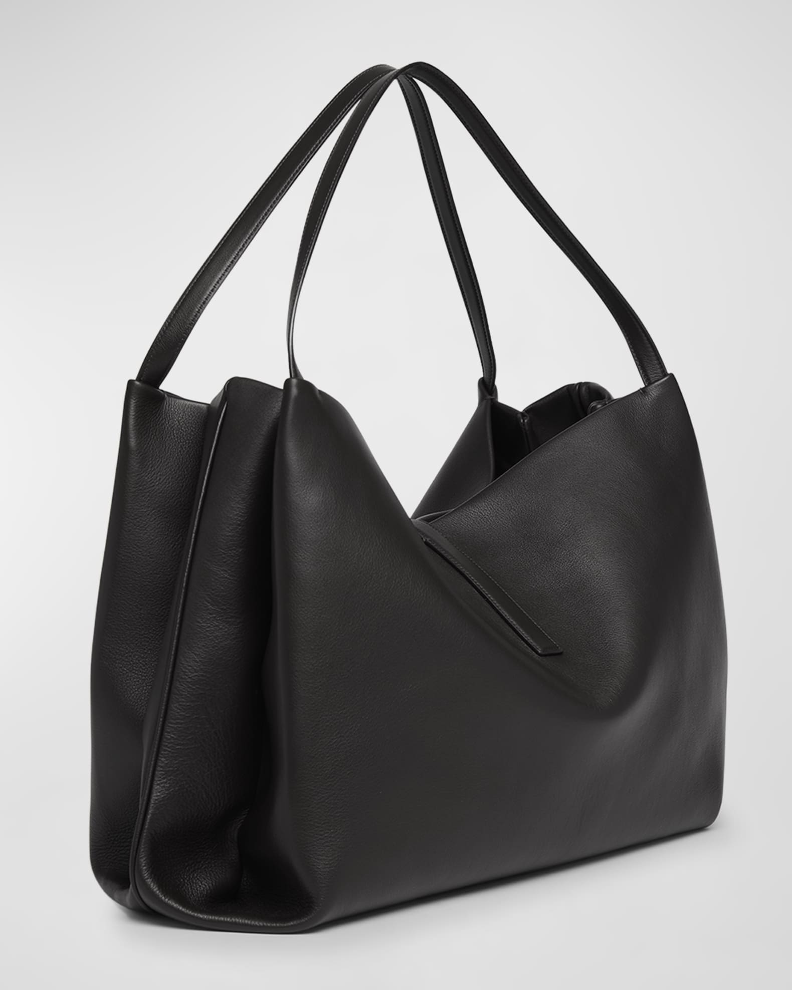 バッグ・カバンその他 Ferragamo Large black leather tote bag Ferragamo Large Leather Tote Bag | Neiman Marcus