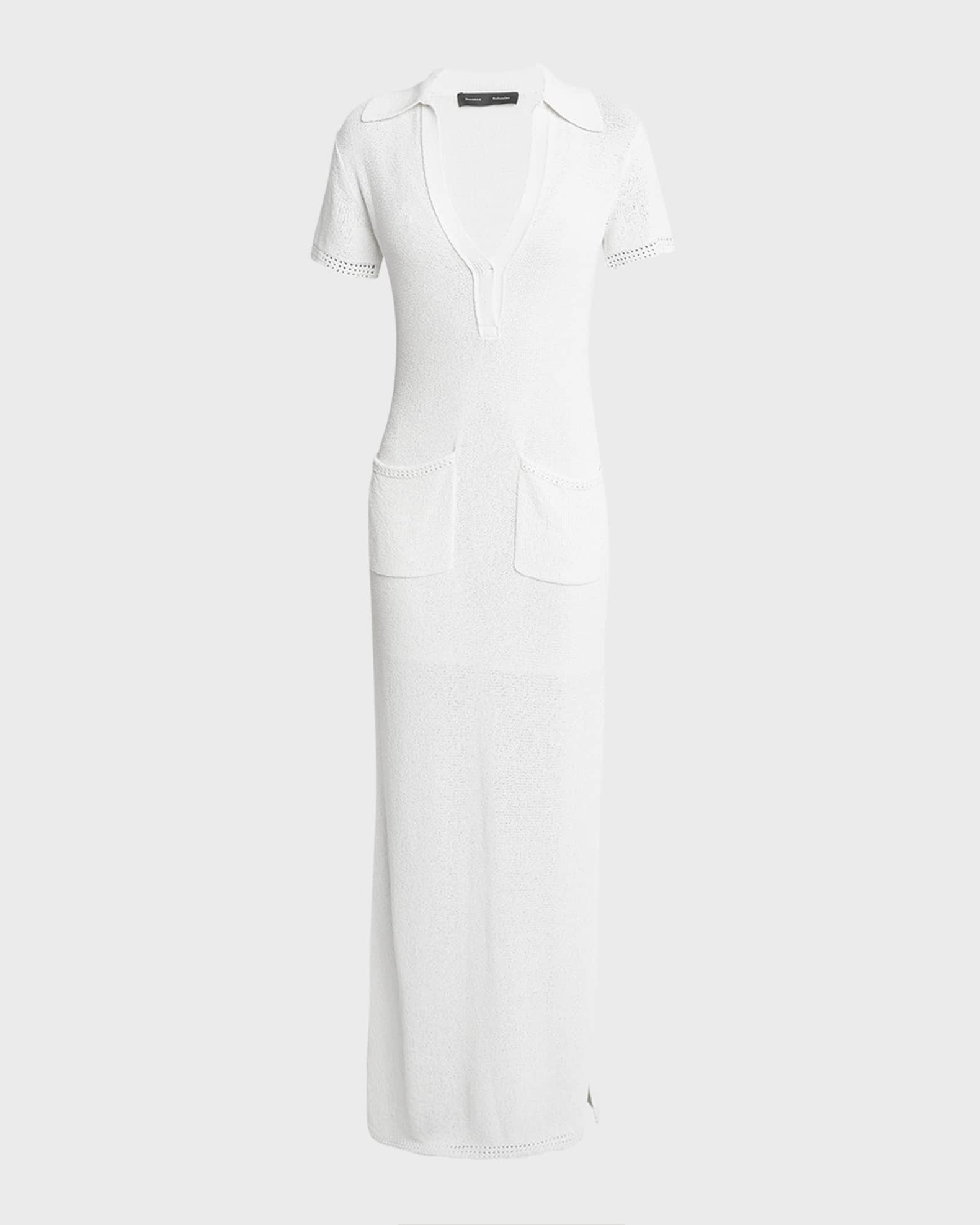 Proenza Schouler Auden Textured Knit Maxi Dress