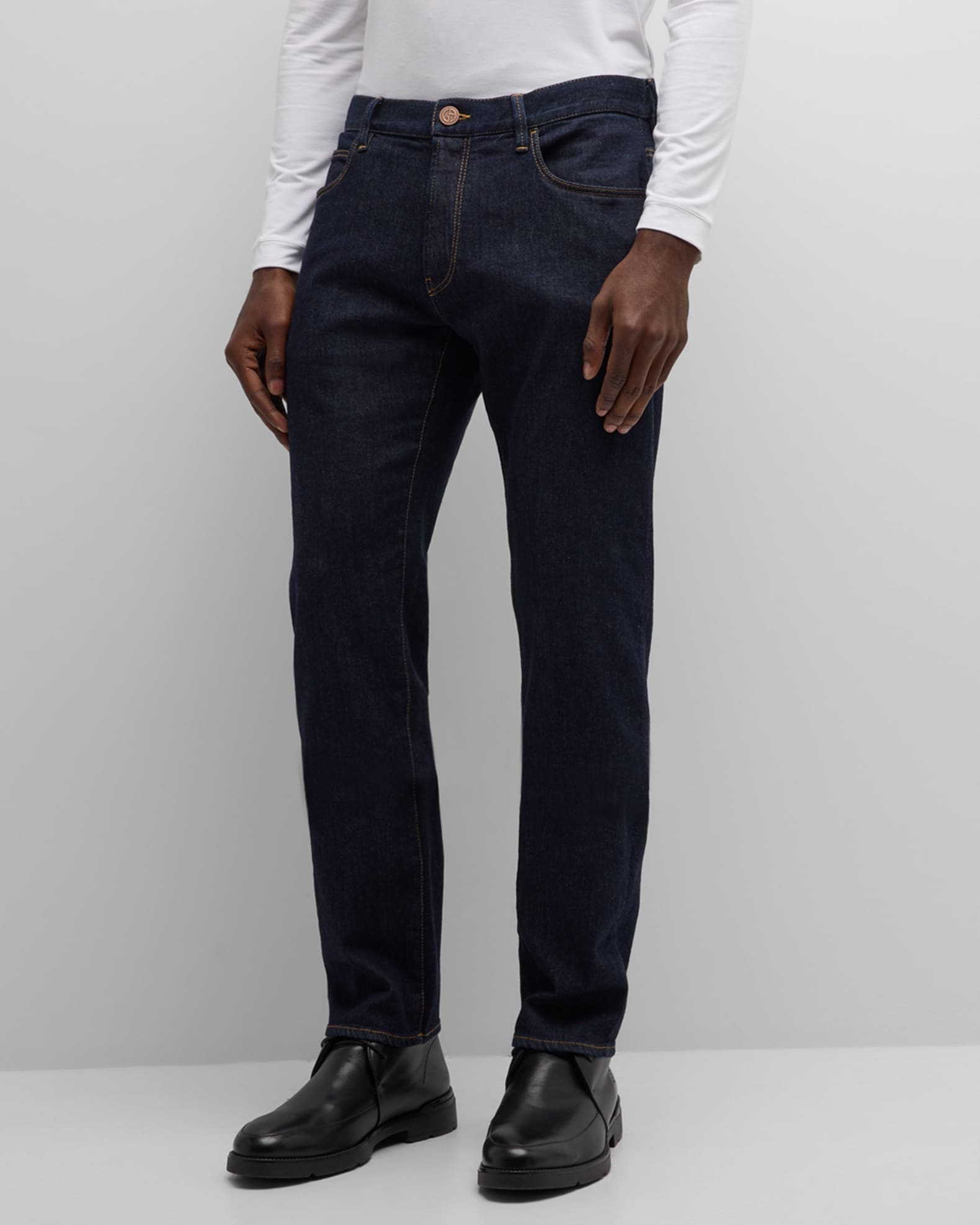 Armani denim jeans top