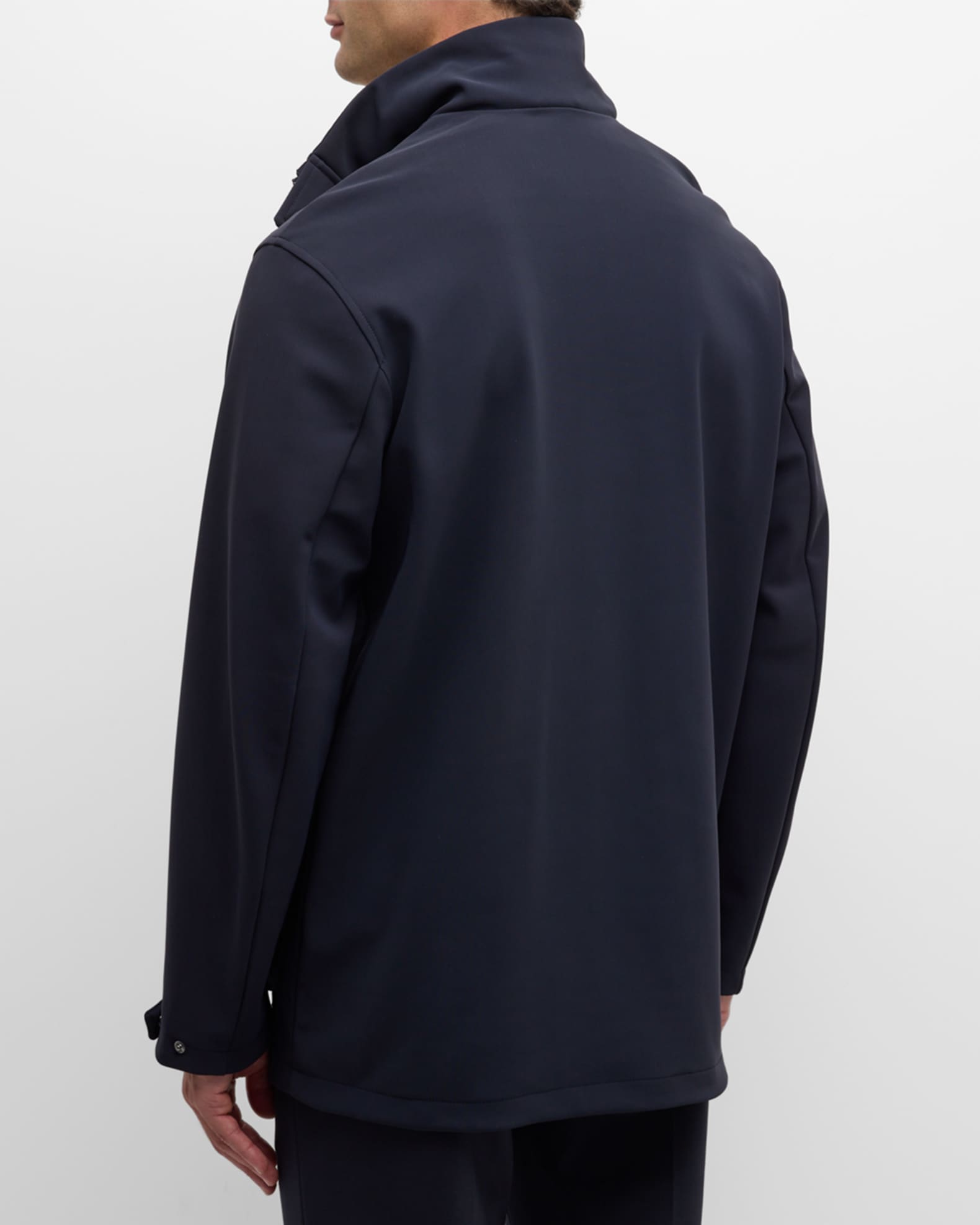 Emporio Armani Men s Patch Pocket Caban Jacket Neiman Marcus