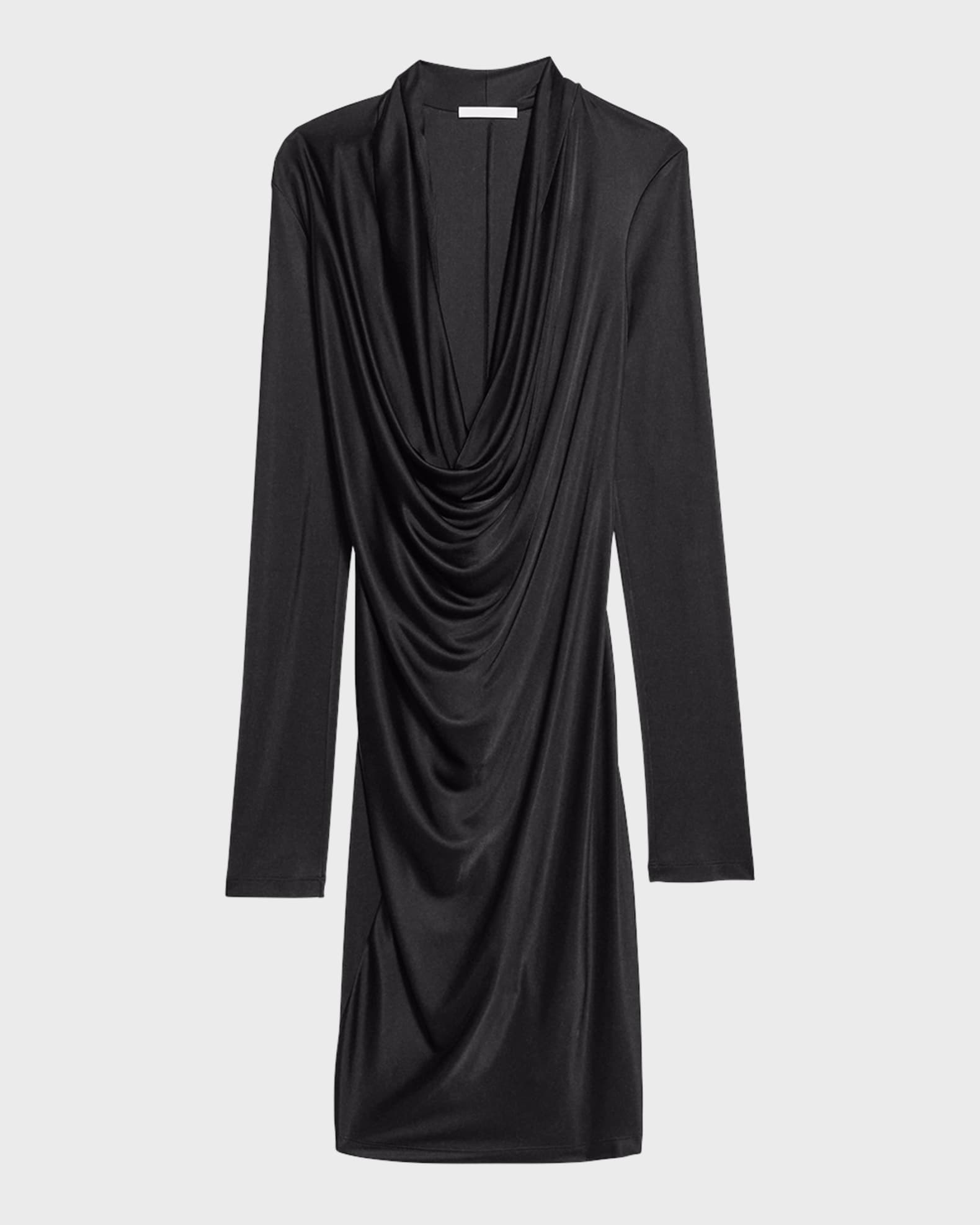 Cowl neck jersey dress cheap