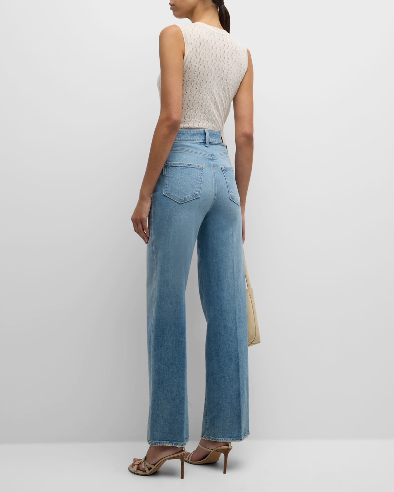 Saashi Diamond Star Wide Jeans