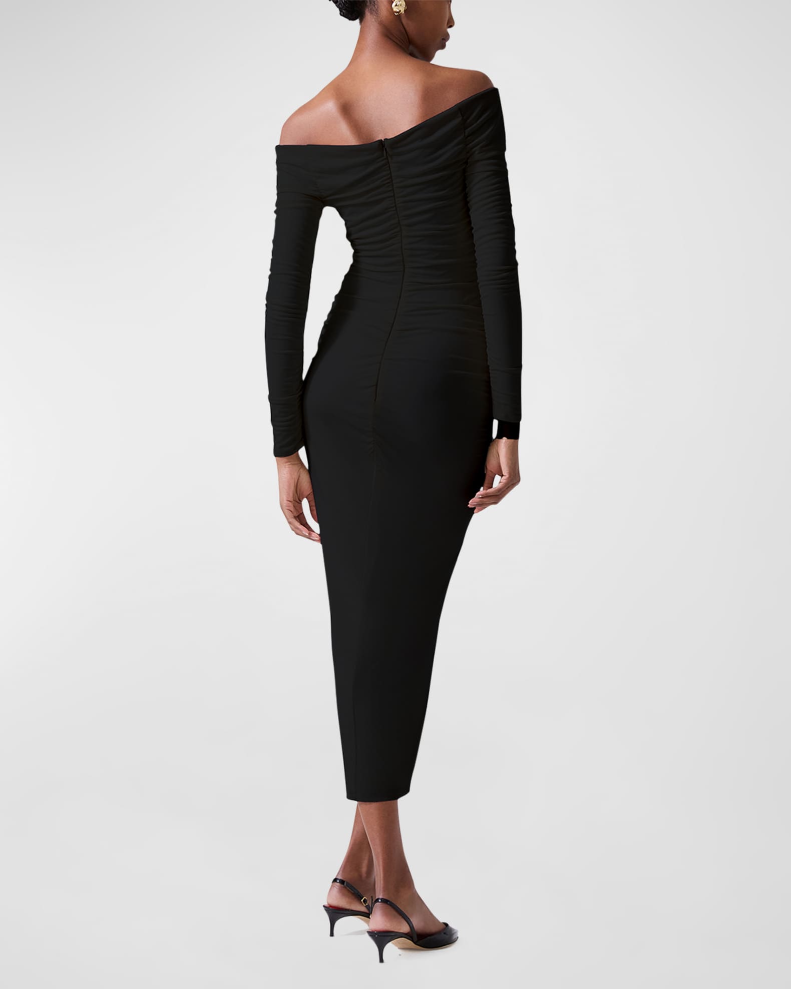 Neiman marcus cocktail dresses with sleeves top