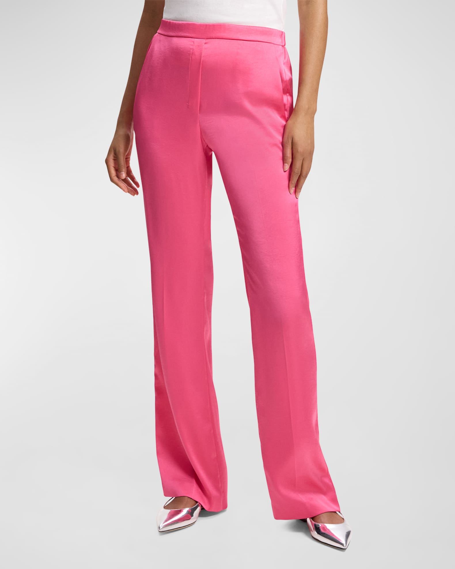 Slim Pull-On Pants
