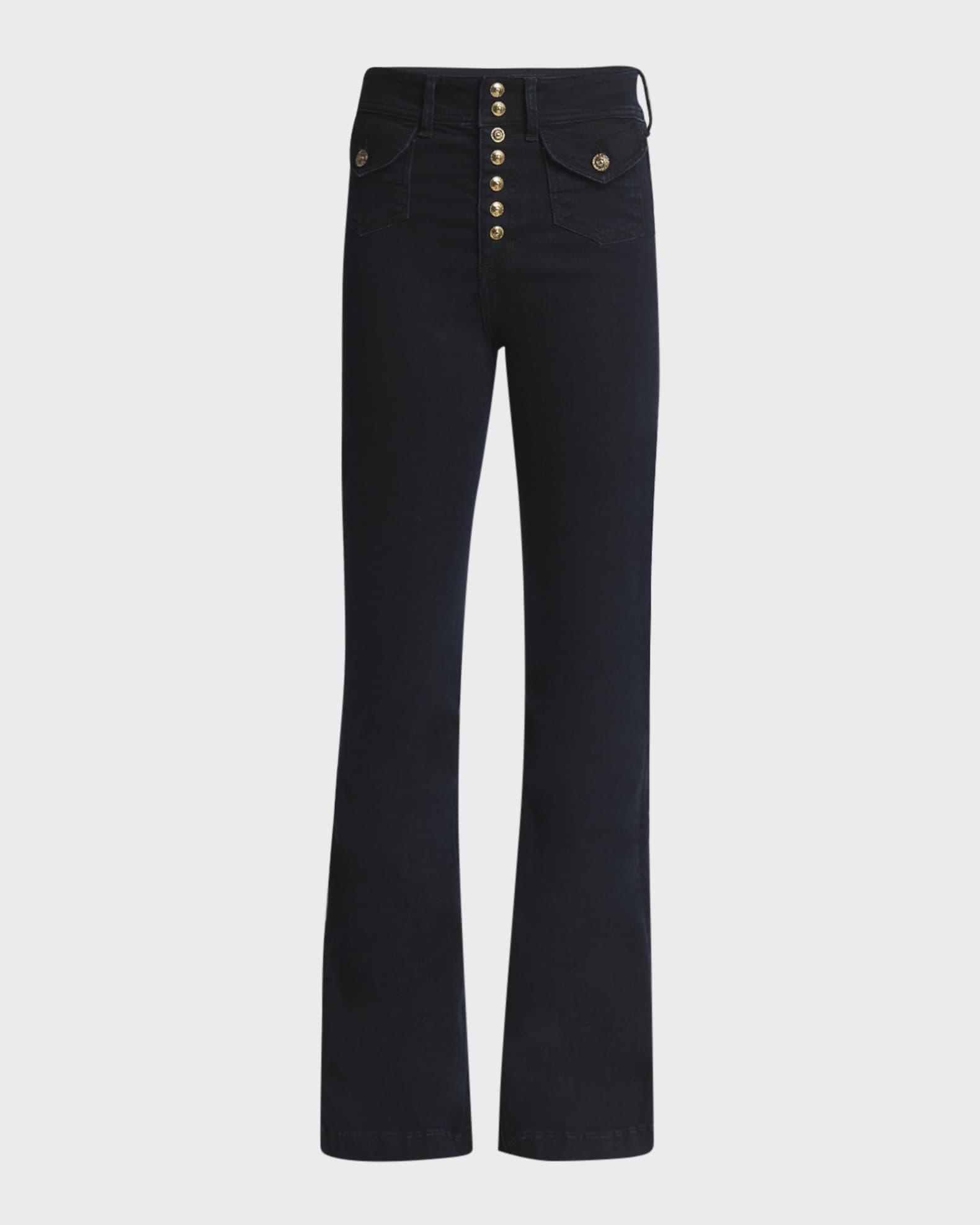 Versace Jeans Women s Mid Rise Bootcut Jeans