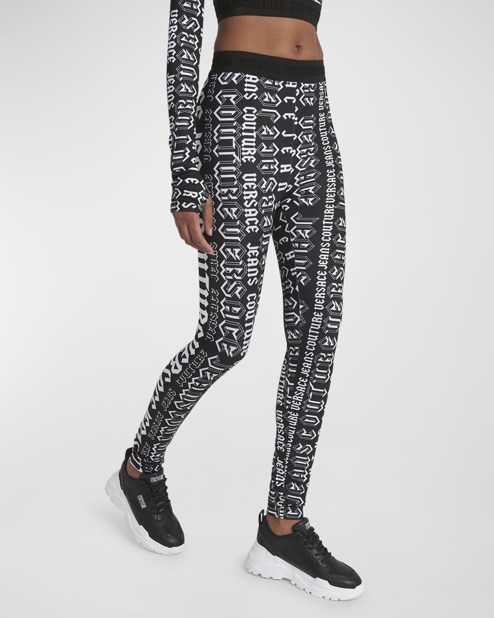 Versace jeans leggings deals