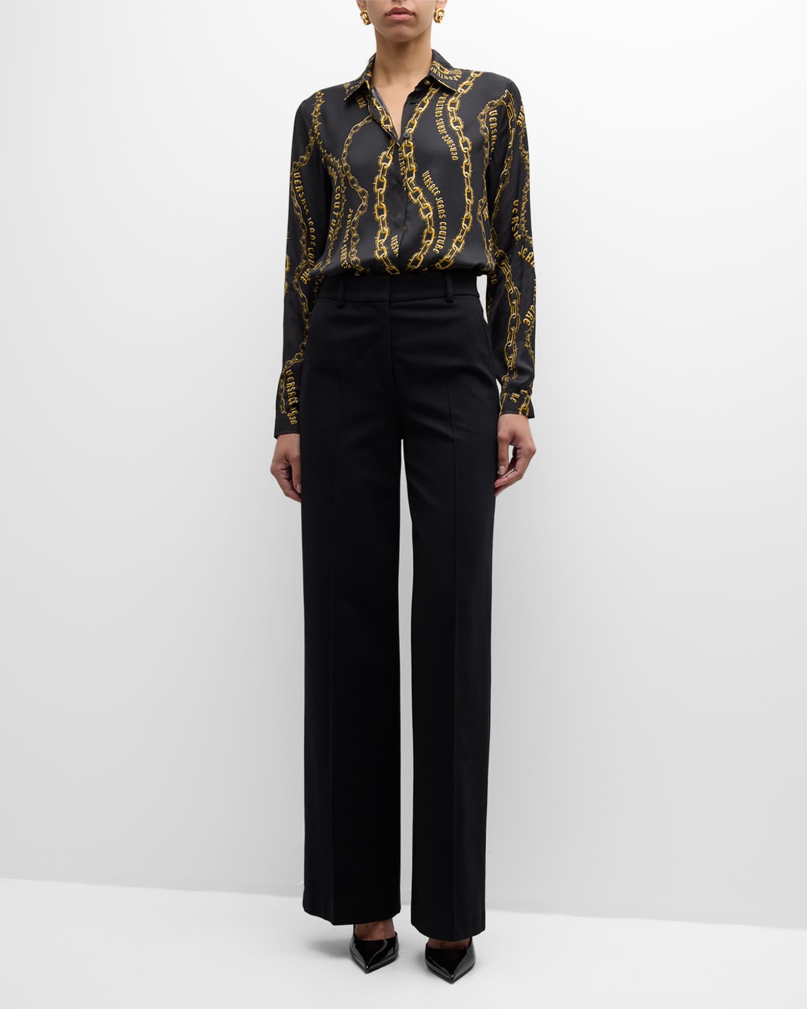 Versace chain shirt cheap