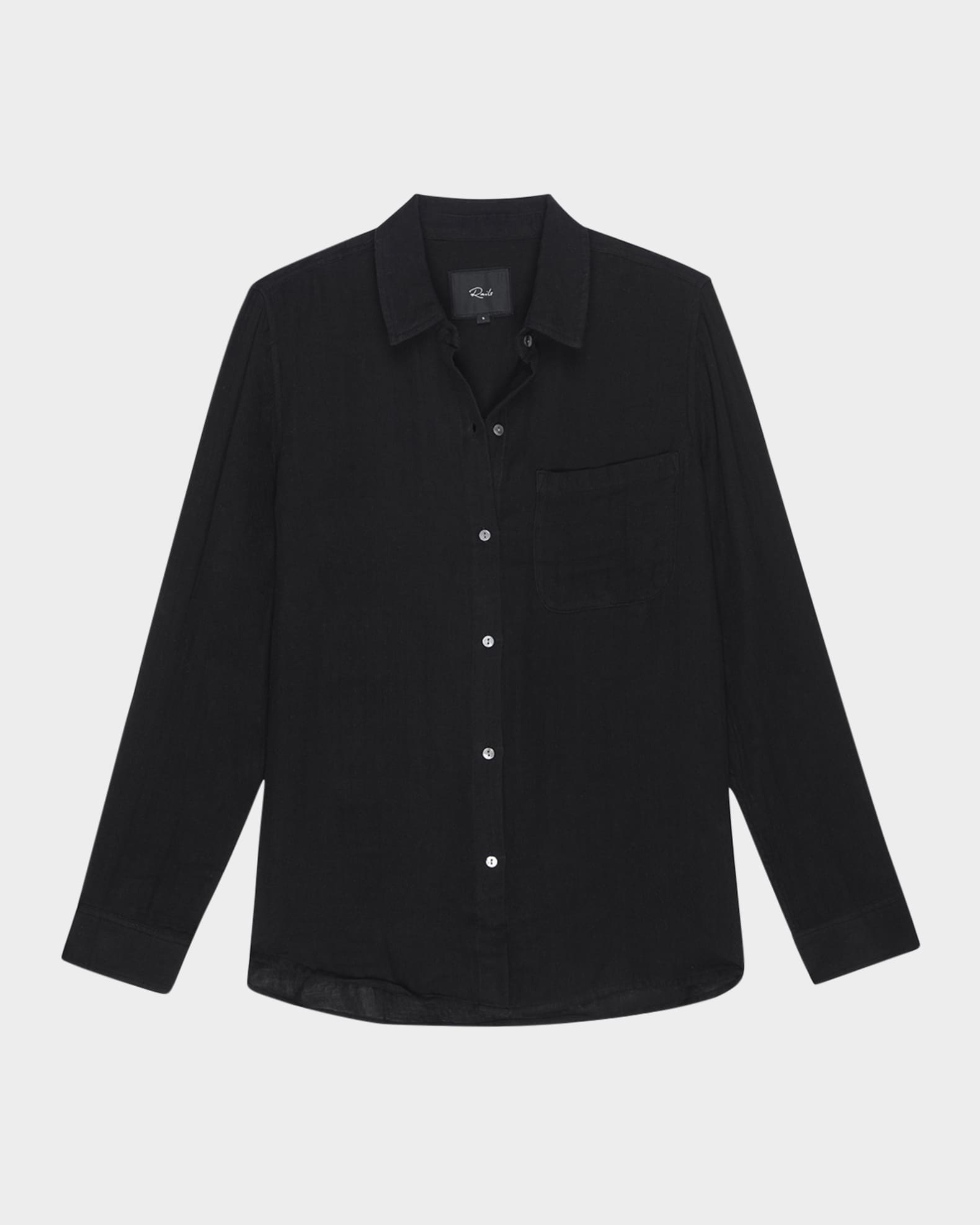 Ellis Gauze Button-Front Shirt  0