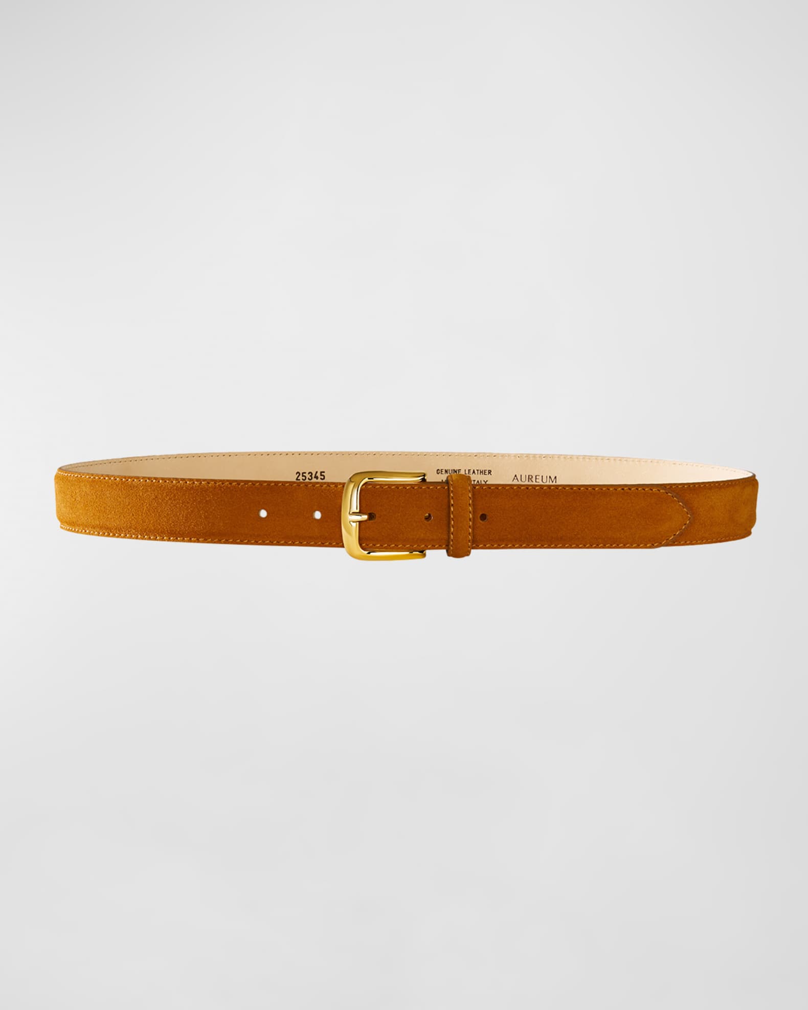No. 4 Suede Leather Belt