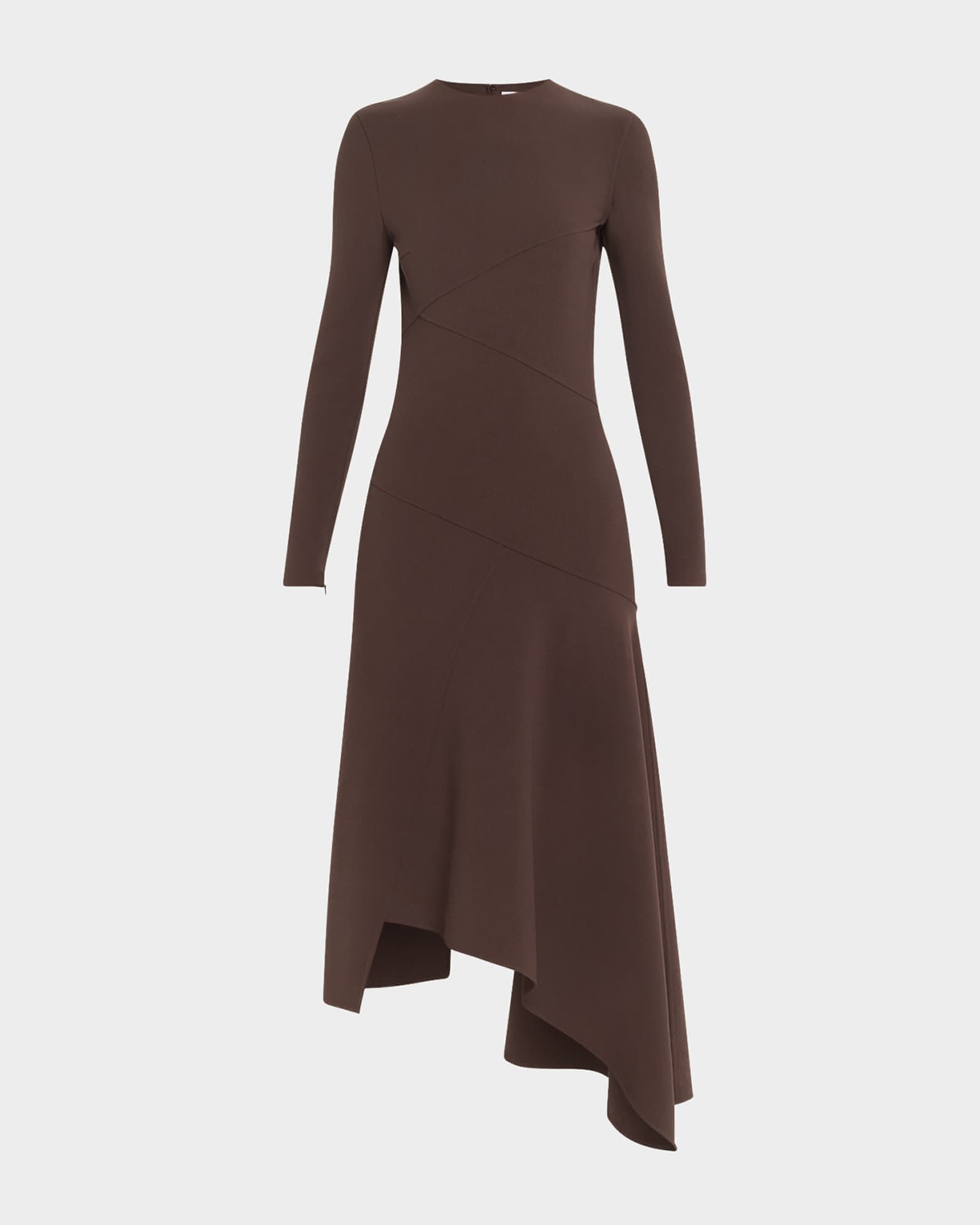 Long Sleeve Handkerchief Dress 0