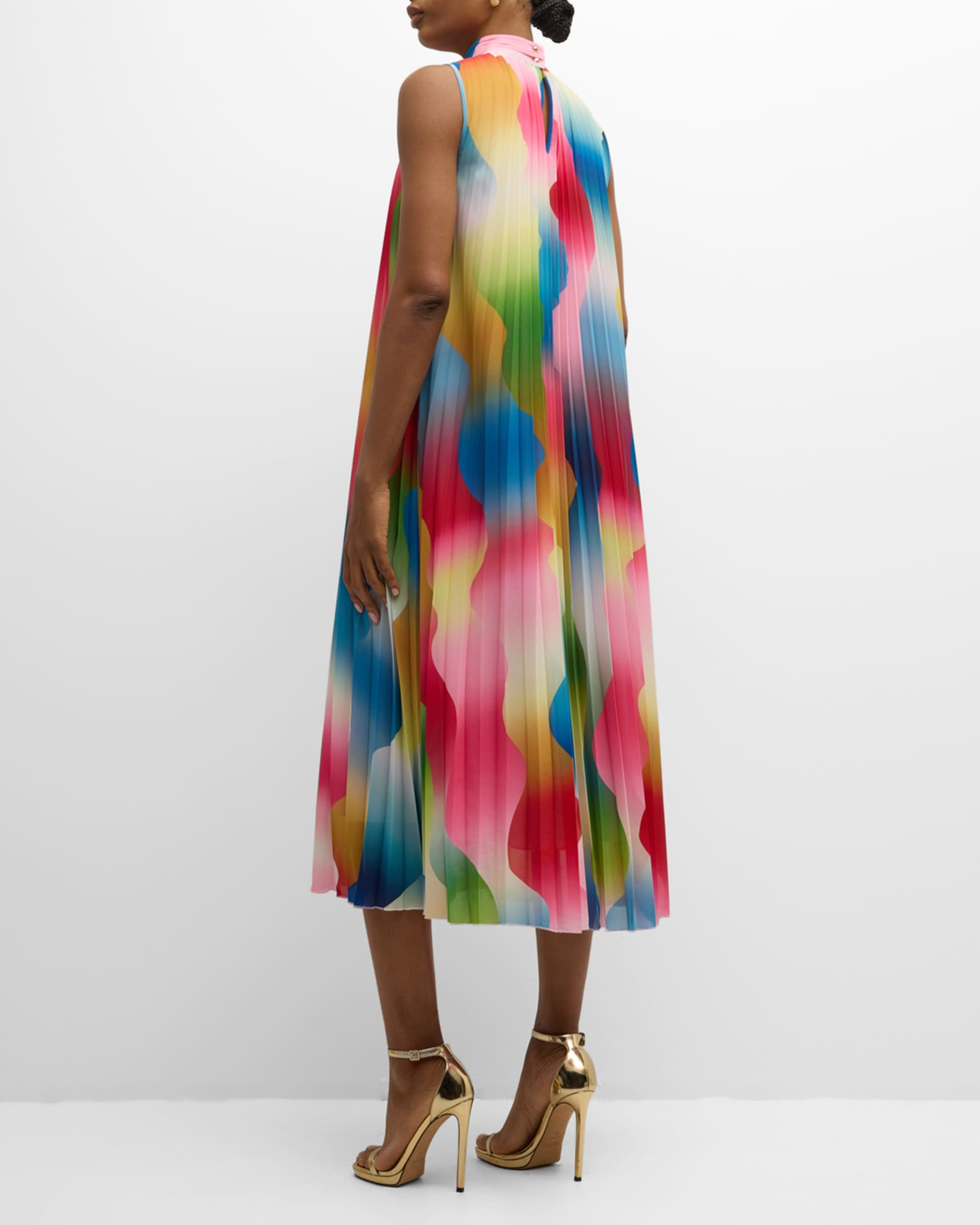 Trapeze midi dress 2025