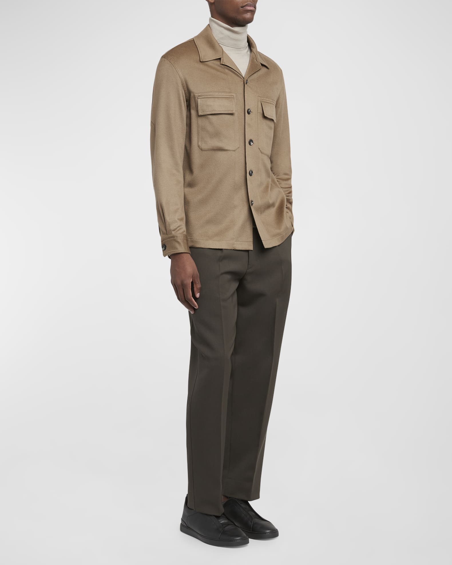 【日本入手困難】EGG OVERSHIRT IN DOUBLE FACE CASHMERE Double Face Overshirt - Women - Ready-to-Wear | LOUIS VUITTON ®