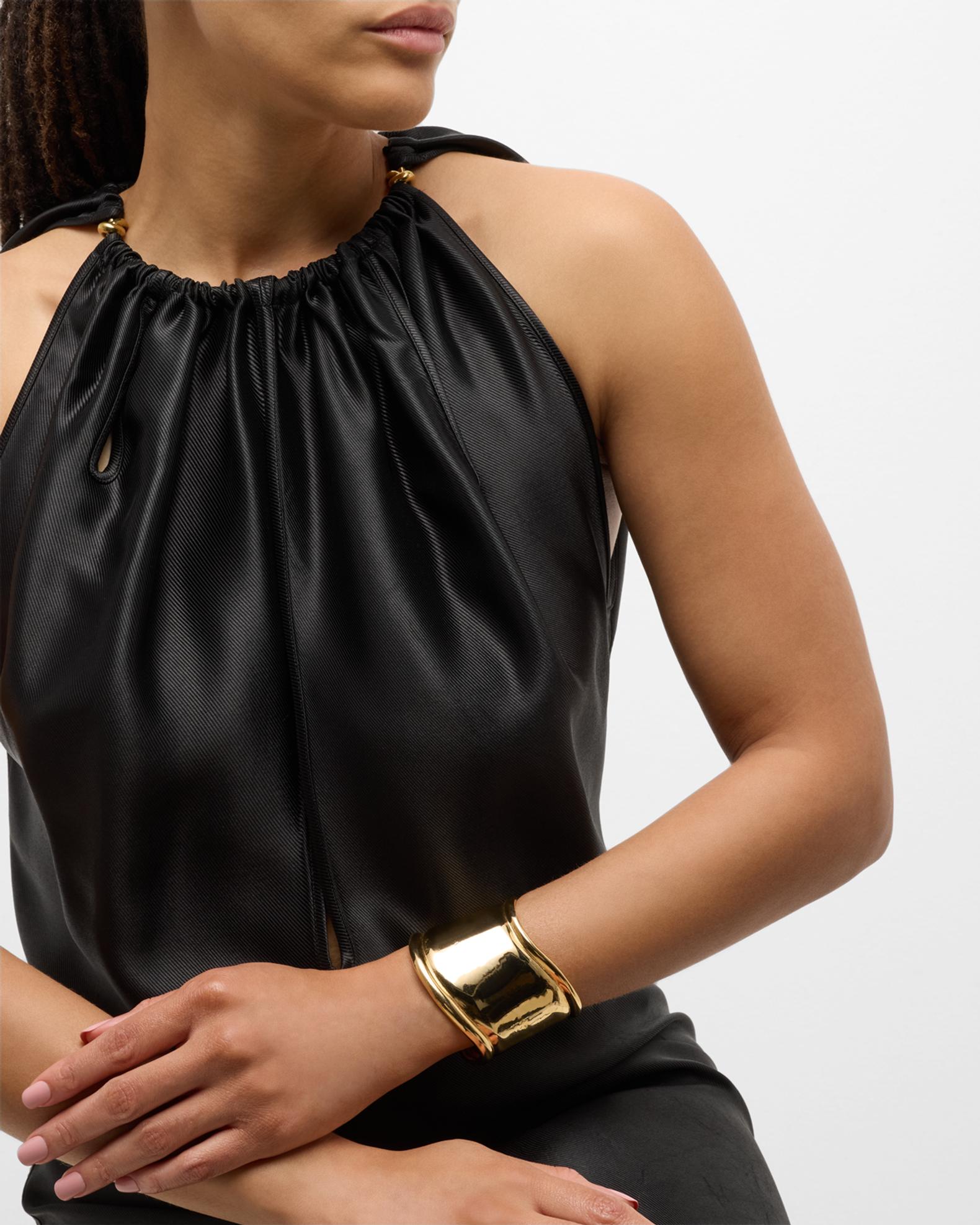 Ben-Amun Gold-Plated Cuff Bracelet | Neiman Marcus