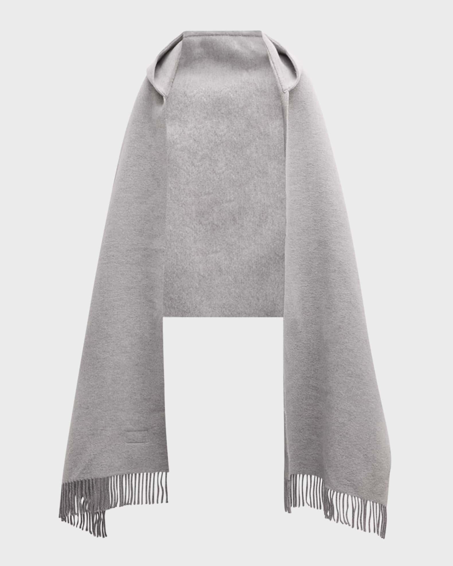 Cashmere Scarf With Hood 0