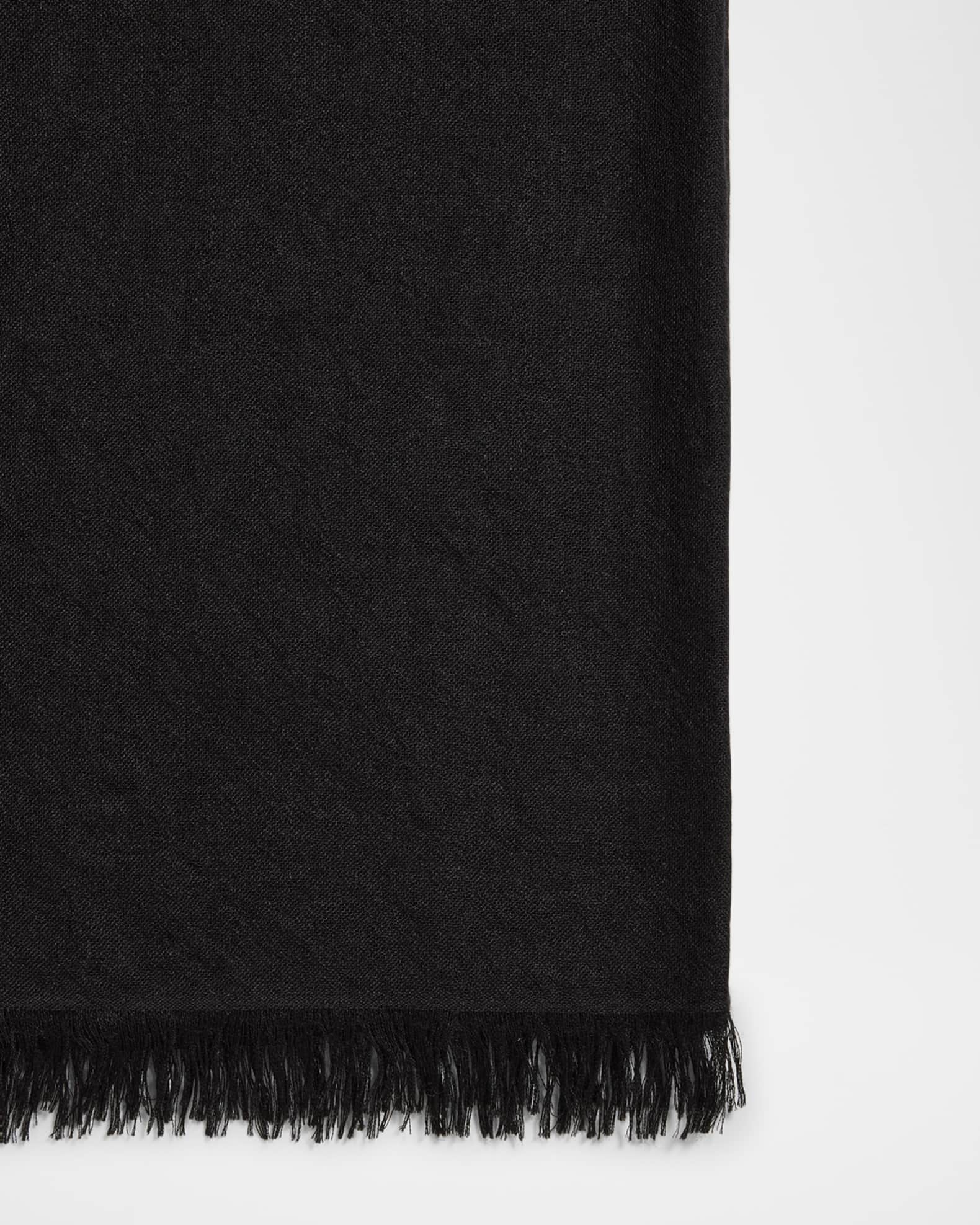  Frayed Cashmere Scarf 1