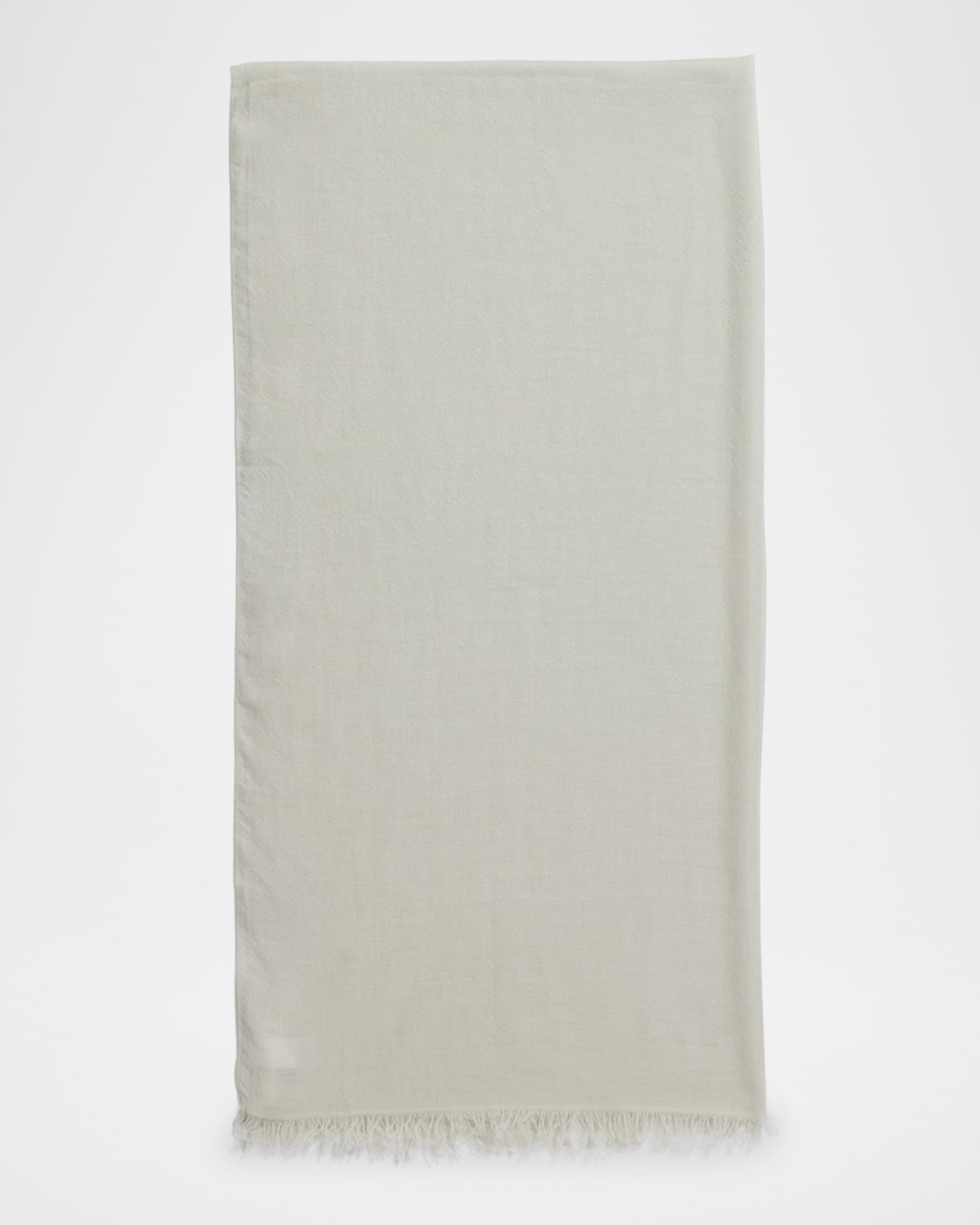  Frayed Cashmere Scarf 0