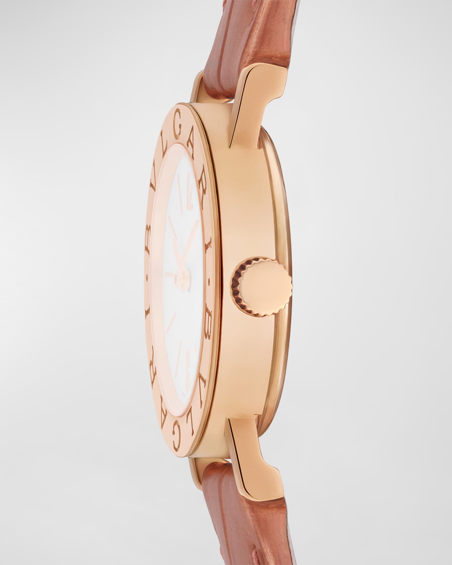 Bvlgari rose gold watch shop