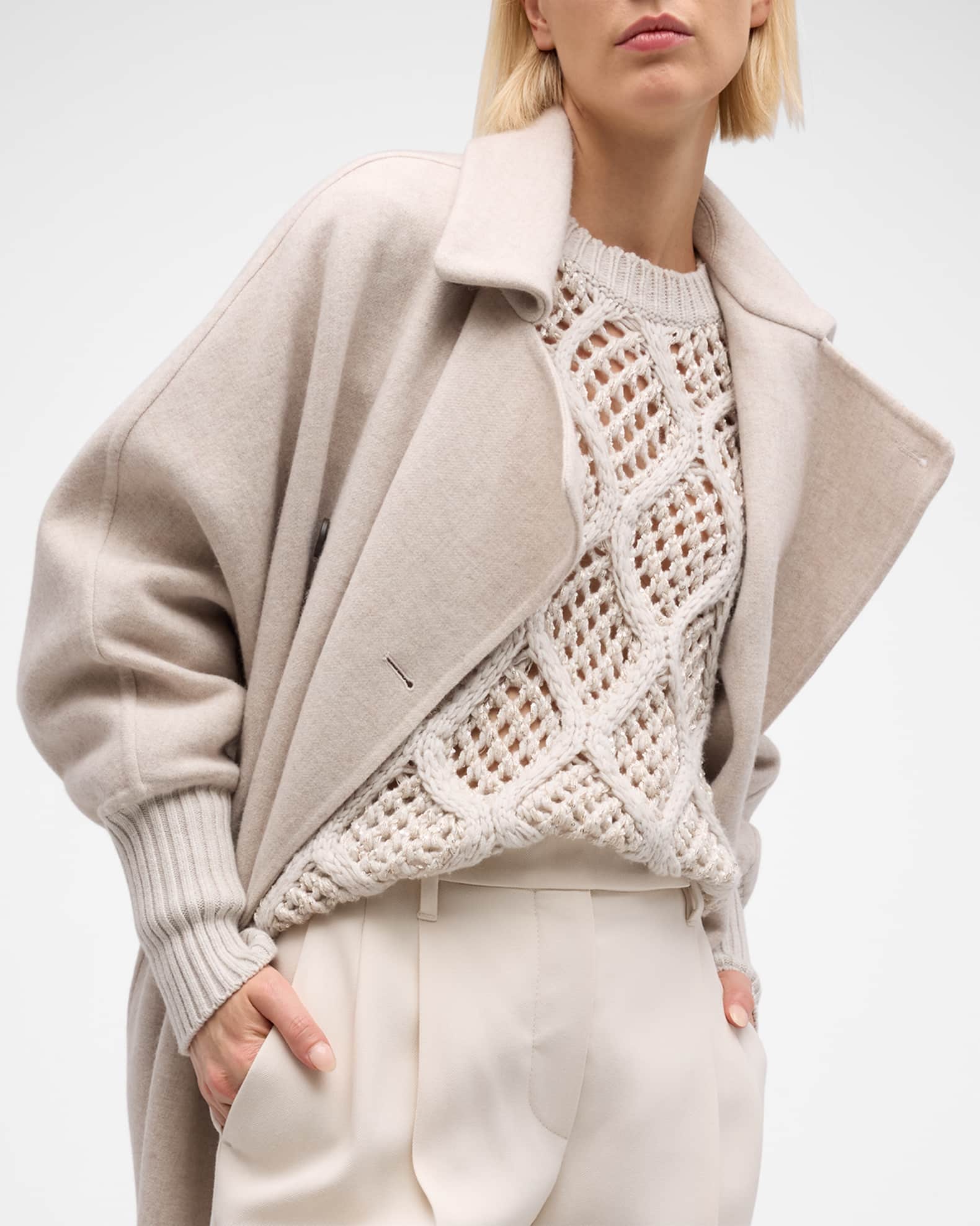Brunello Cucinelli Cashmere Knitted Sweater S