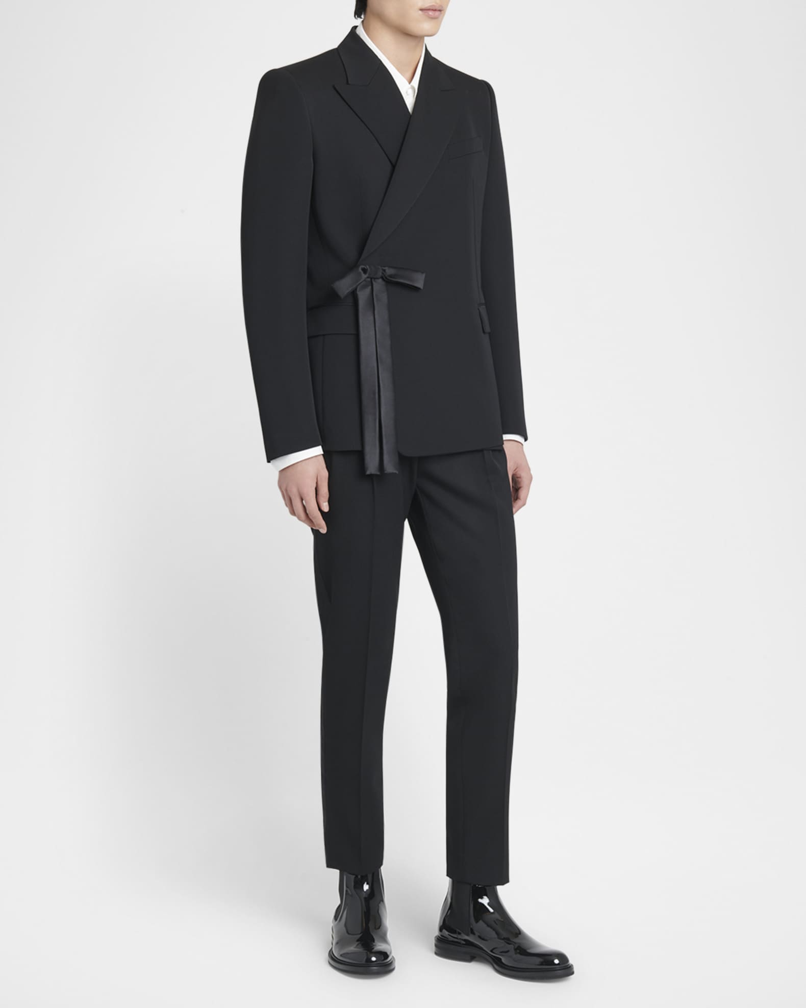 Men s Wrap Suit Jacket