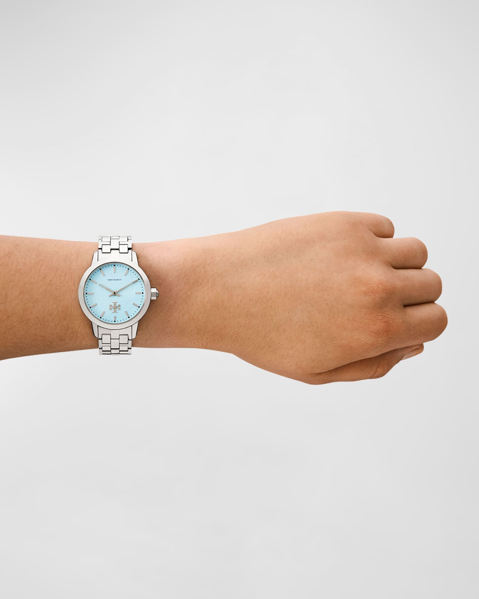 Tory burch watch silver on sale
