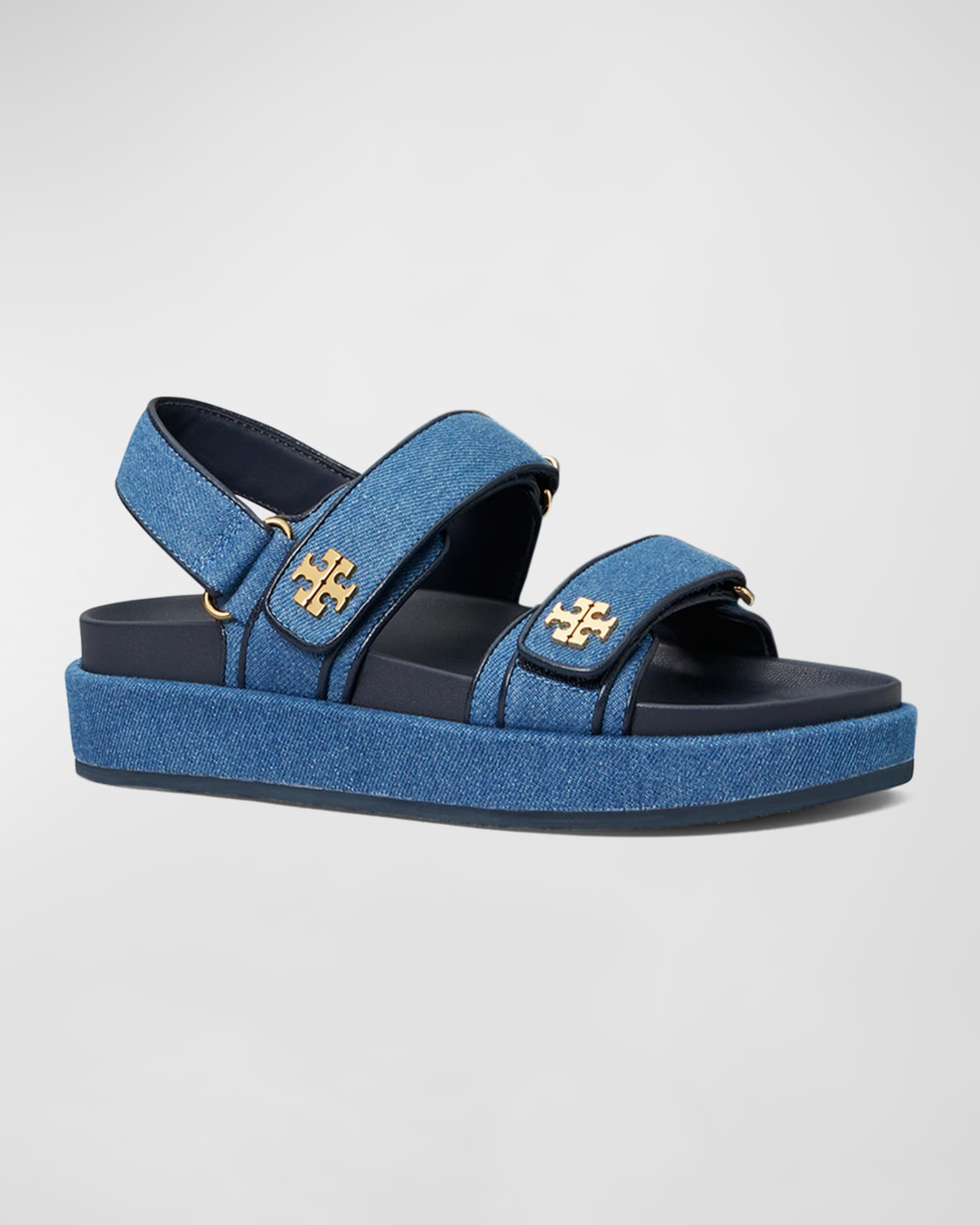 Kira Denim Dual Band Sport Sandals