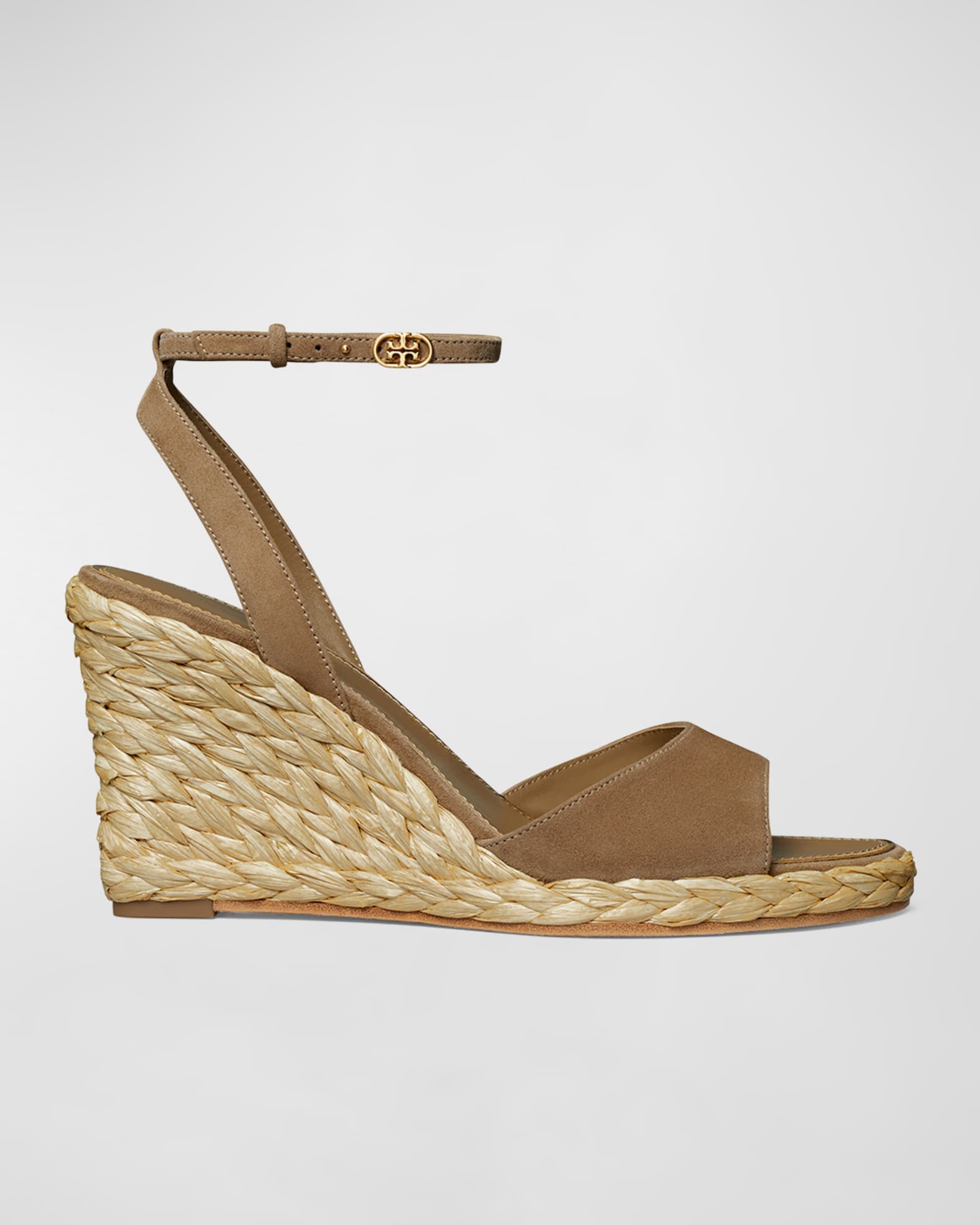 Tory burch suede wedges store