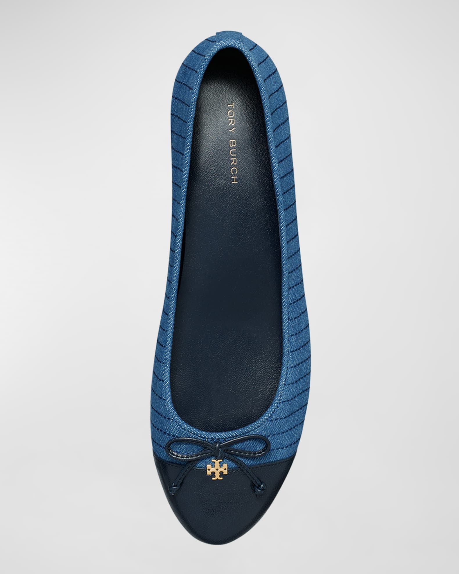 Tory burch denim shoes on sale