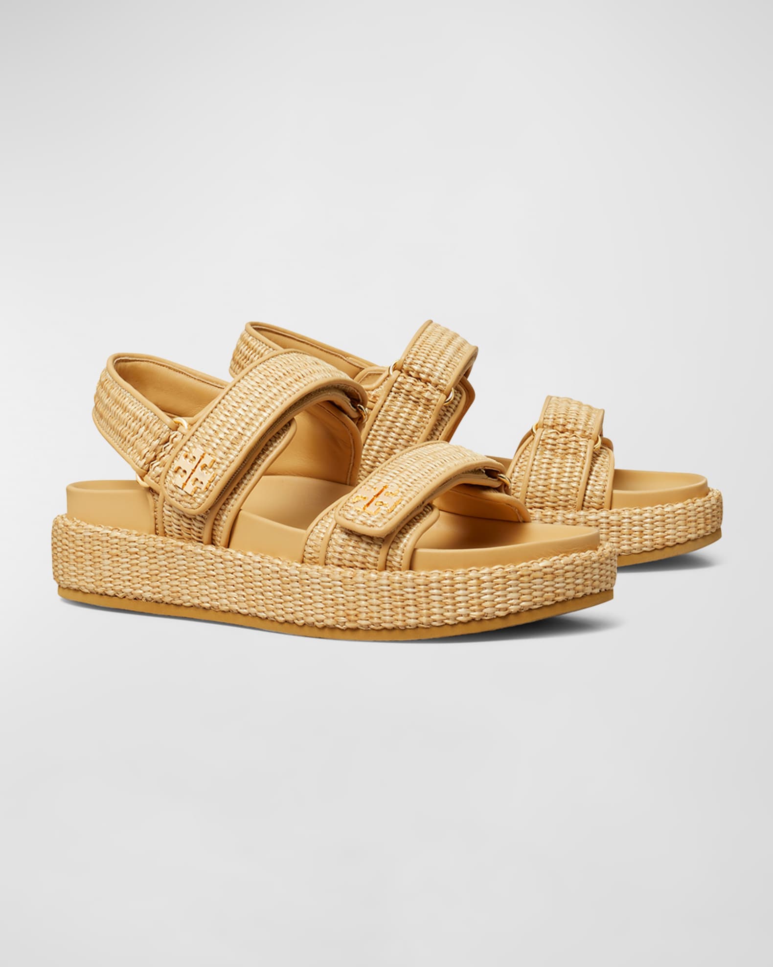 Kira Woven Dual-Band Sport Sandals 1