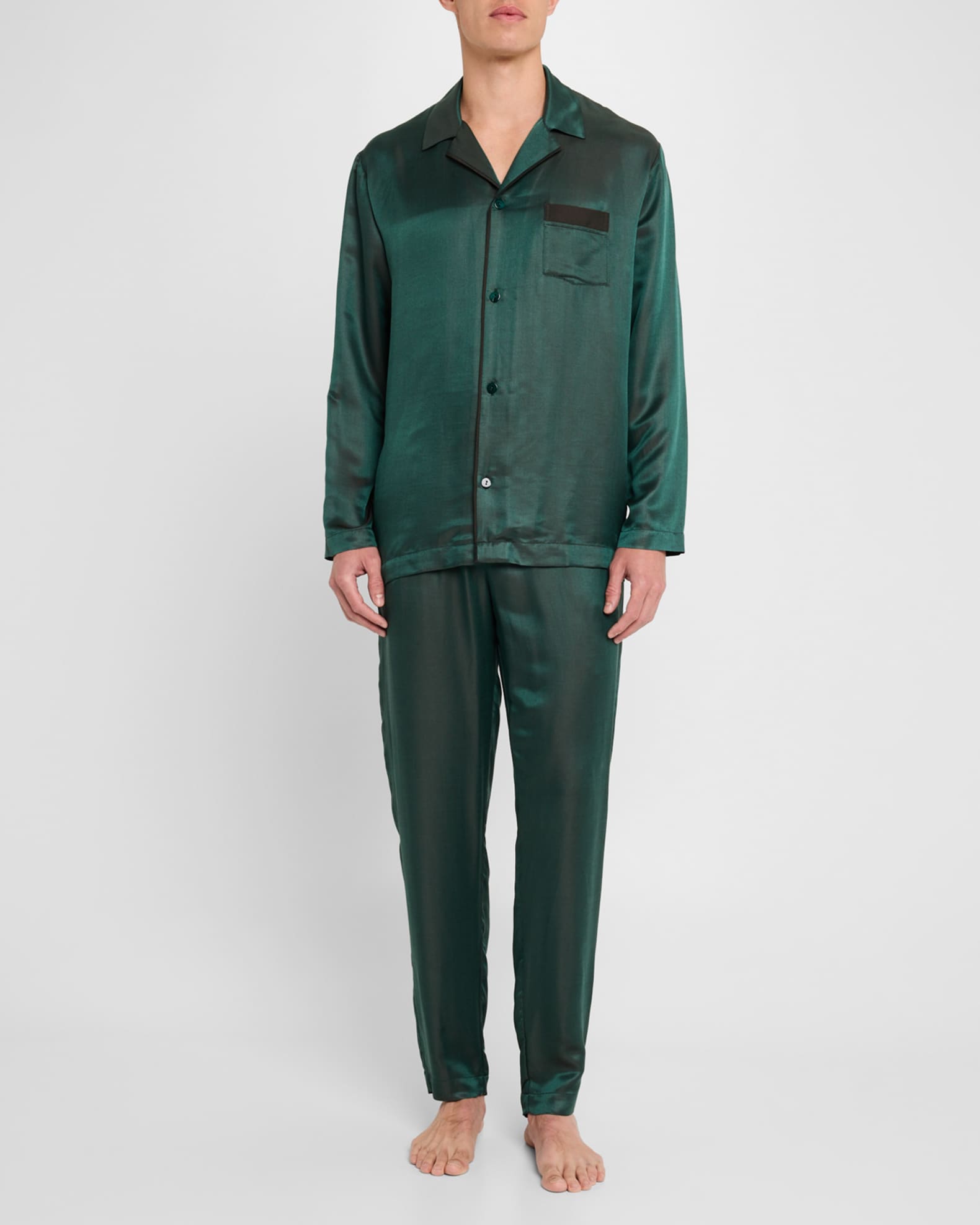 Men's Selection 140th Anniversary Long Pajama Set 1